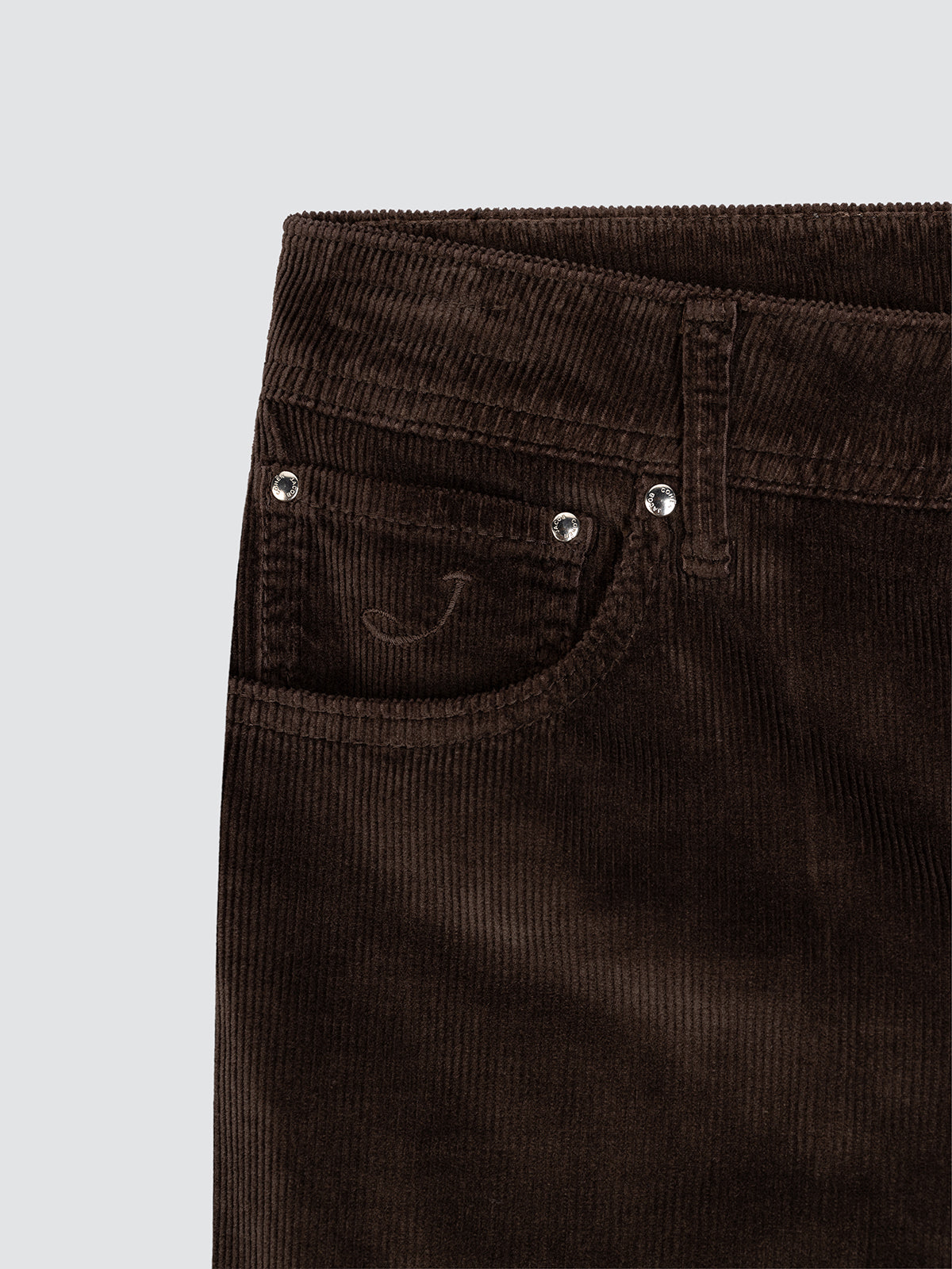 Bard 5-Pocket-Hose aus braunem Stretchcord