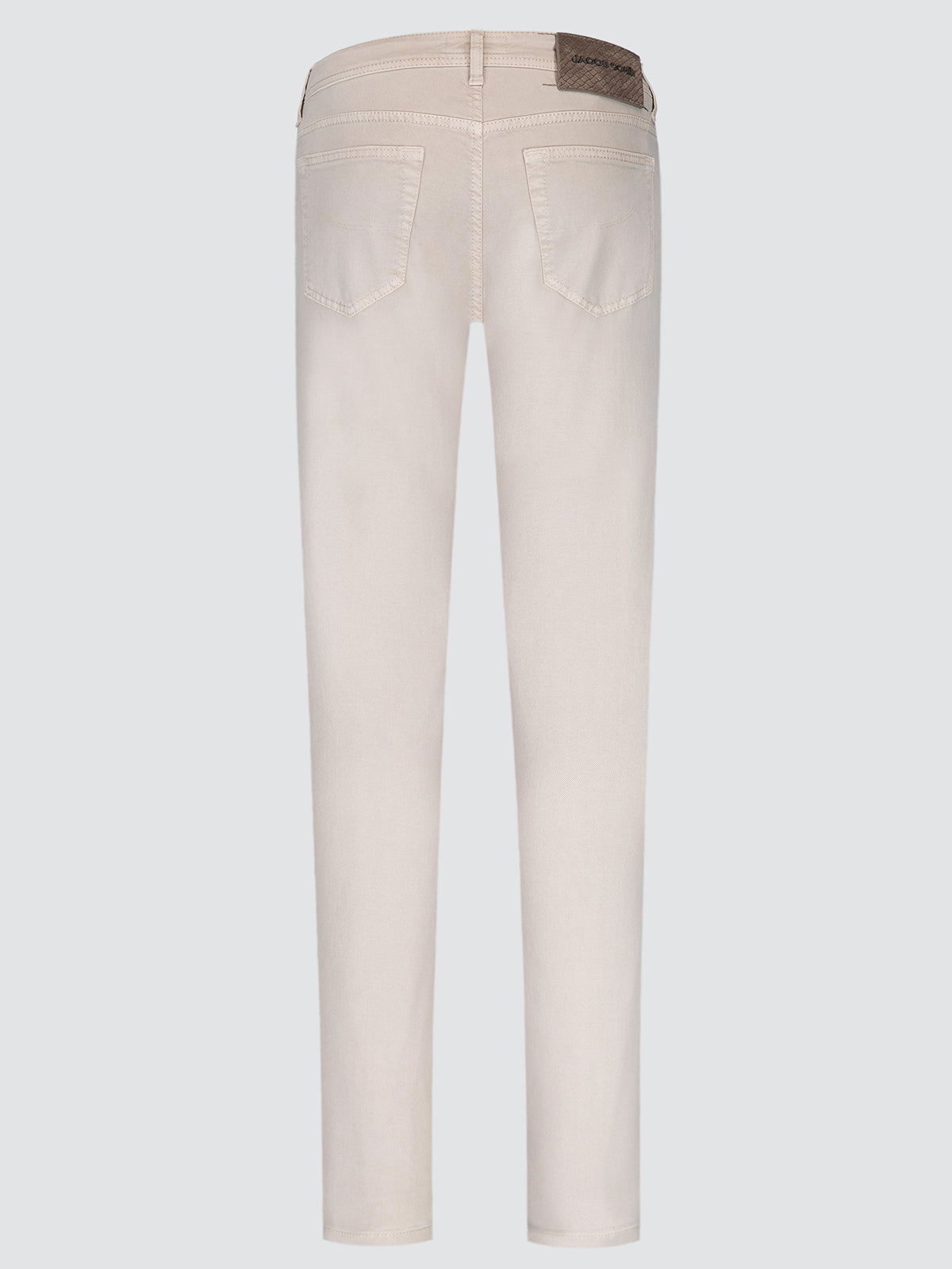 Bard 5-Pocket-Hose Off-White Baumwolle Lyocell Stretch-Twill