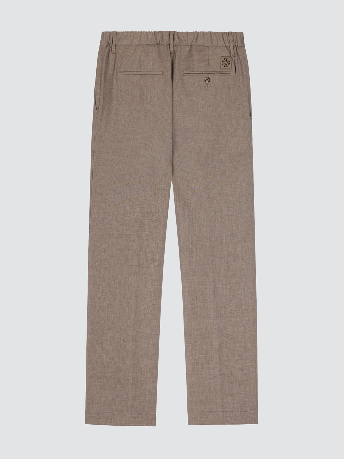 Gray - Chino Regular Laine Été Marron