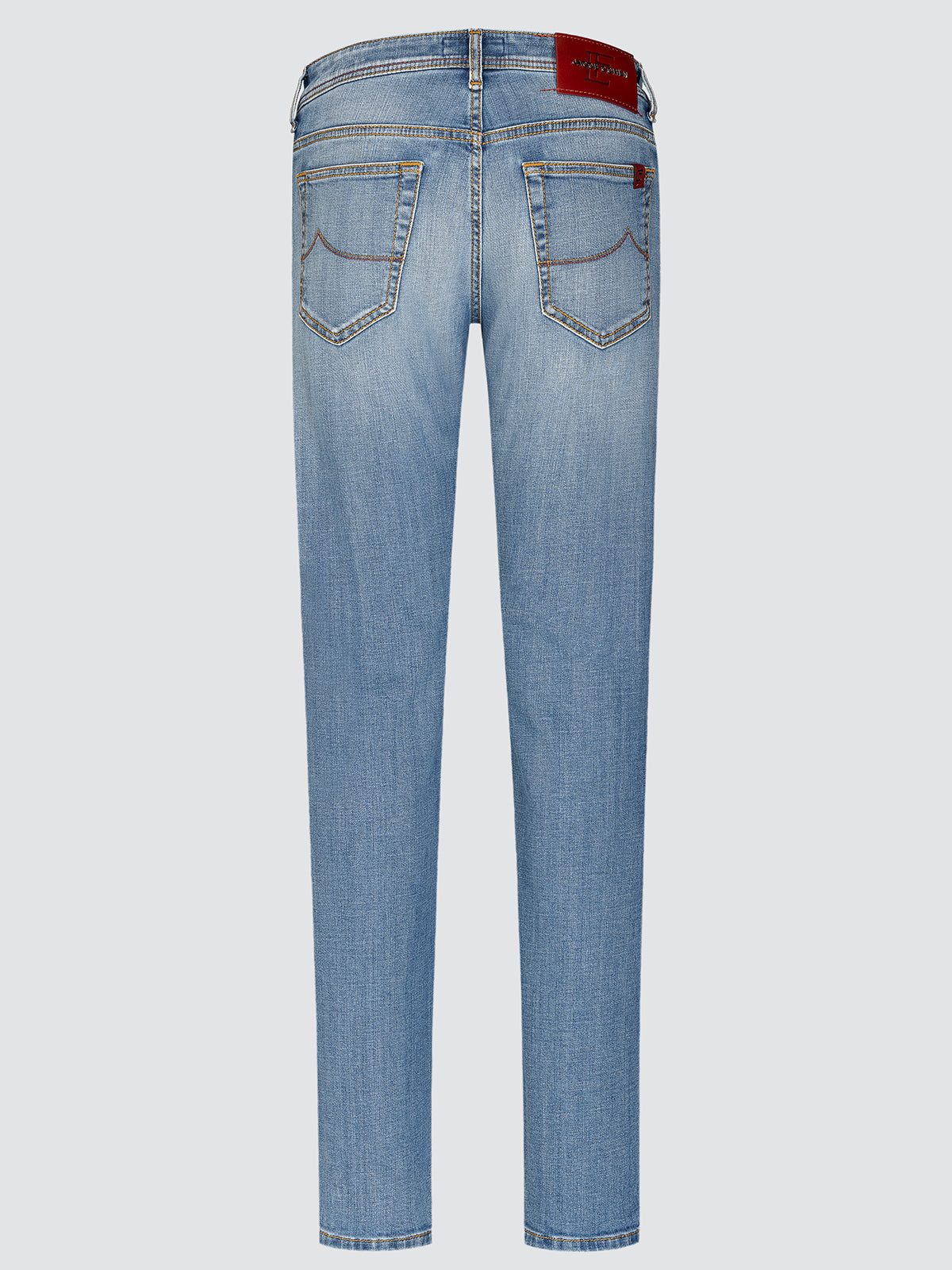 Luis Regular Jeans aus hellblauem Comfort Stretch Denim