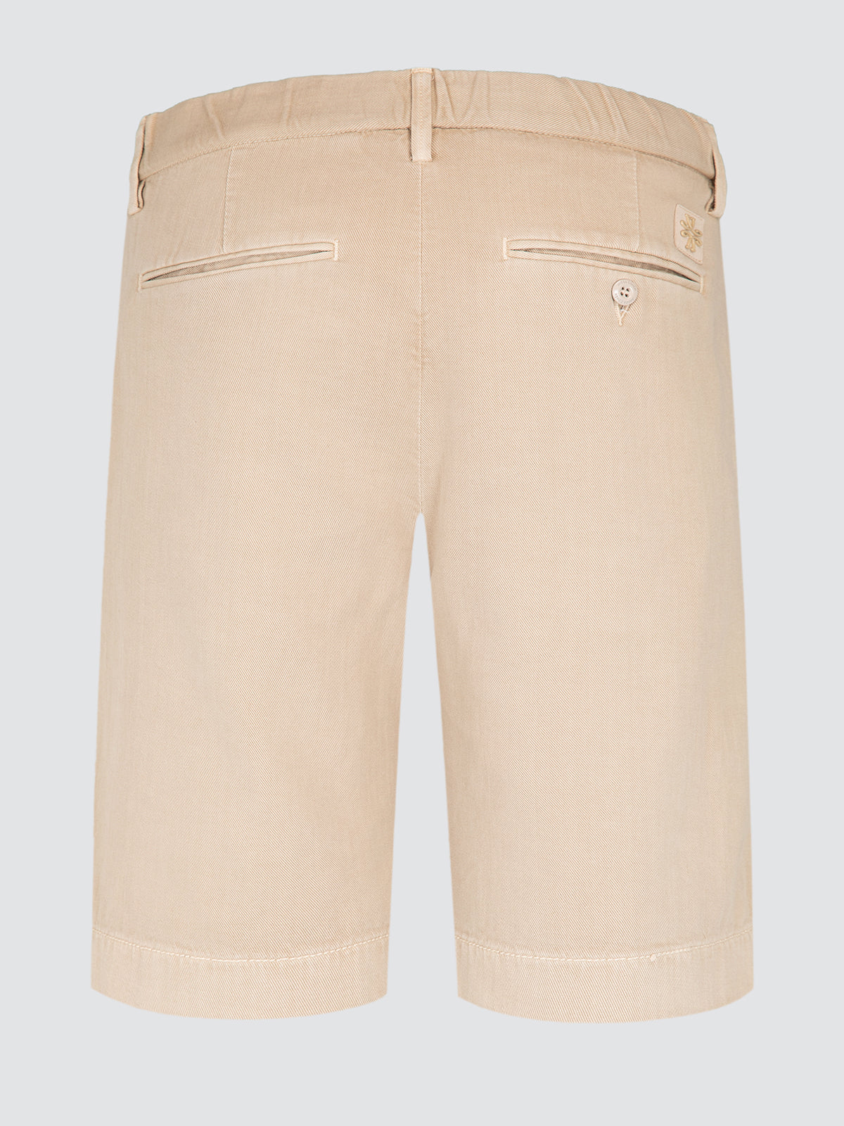 George Bermuda Shorts in beige Cotton stretch Twill