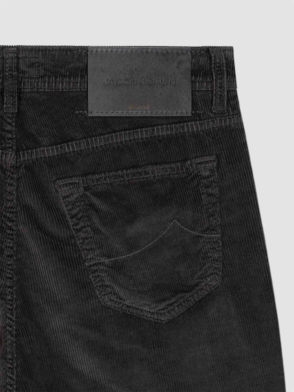 Jacob Cohen corduroy grey Bard back view