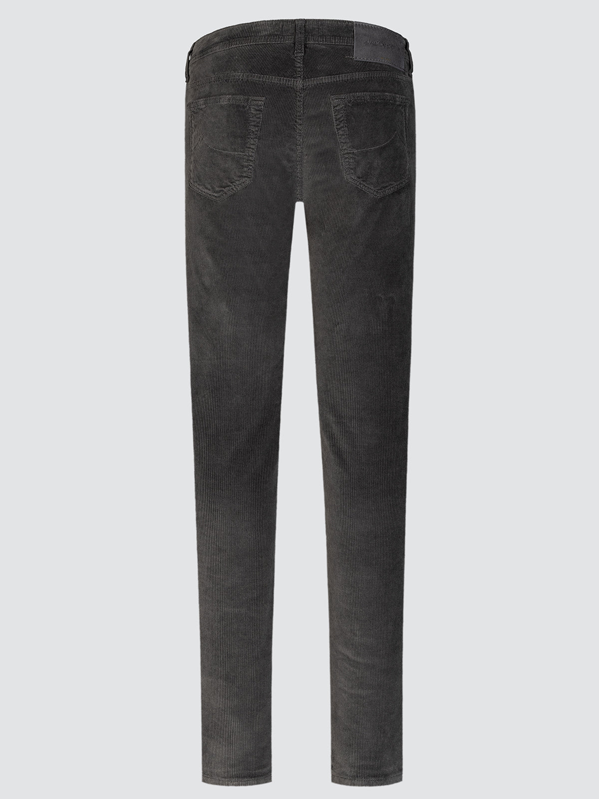 Pantalon 5 poches Bard velours côtelé extensible gris