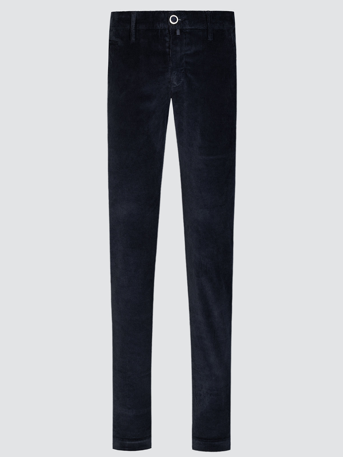 Jacob Cohen troussers bobby corduroy navy blue front view