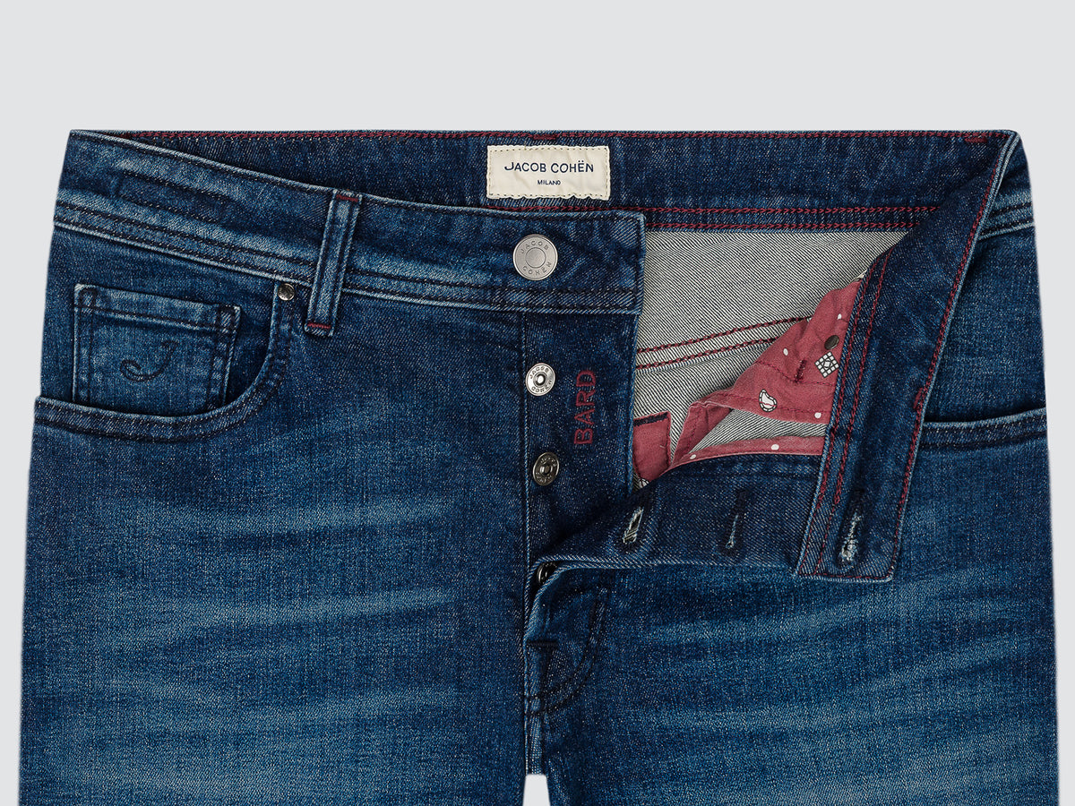 Bard — Cotton-Elastan soft stretch denim
