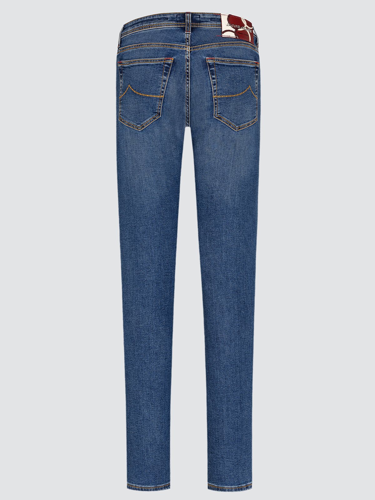 Nick 5-pocket slim jeans mediumblauw power stretch denim