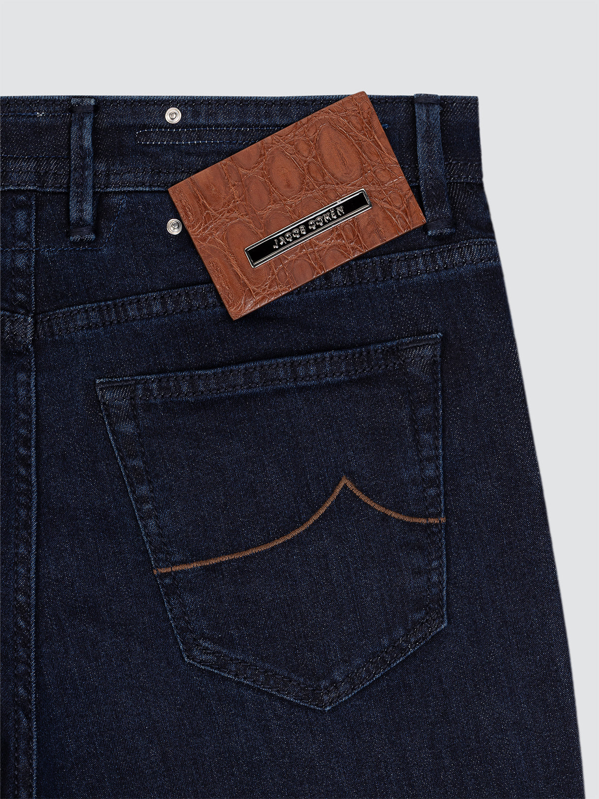 Bard Regular-Slim Jeans in Mittelblau Super Stretch