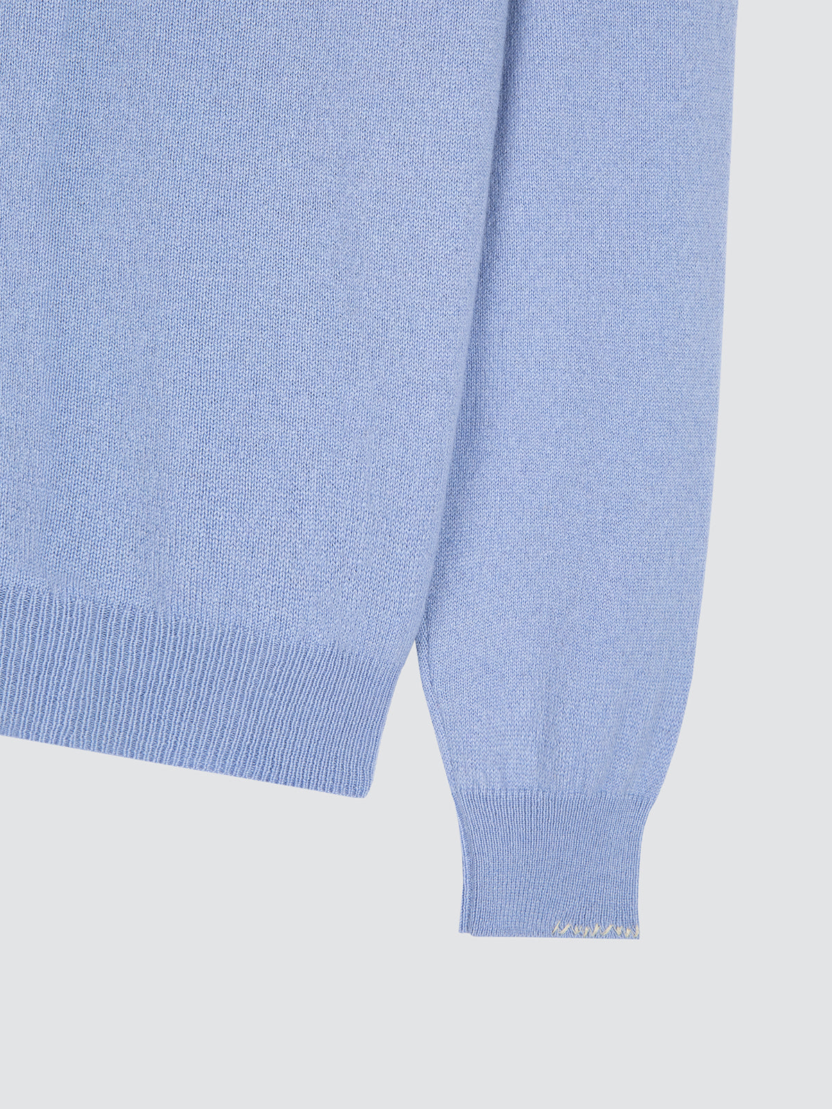 Pullover in powder blue Cashmere