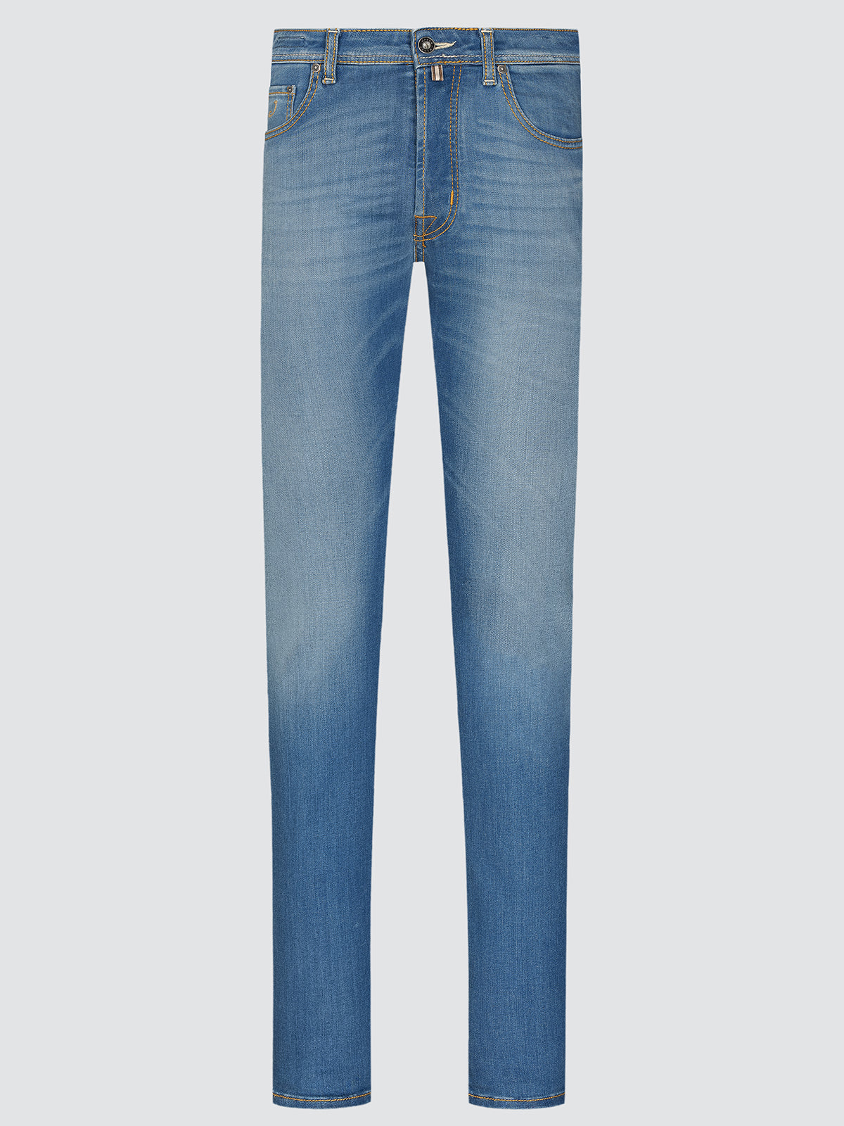 Jeans Jacob Cohen bleu clair doux super stretch bard front view