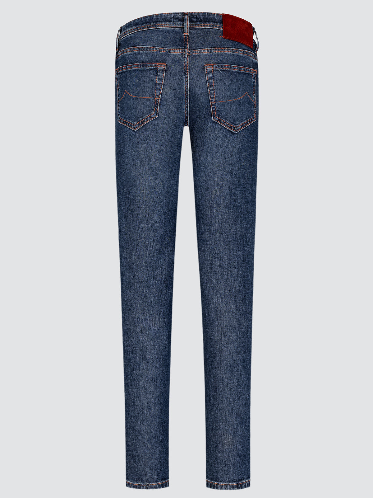 Nick jeans in slim donkerblauw comfort denim