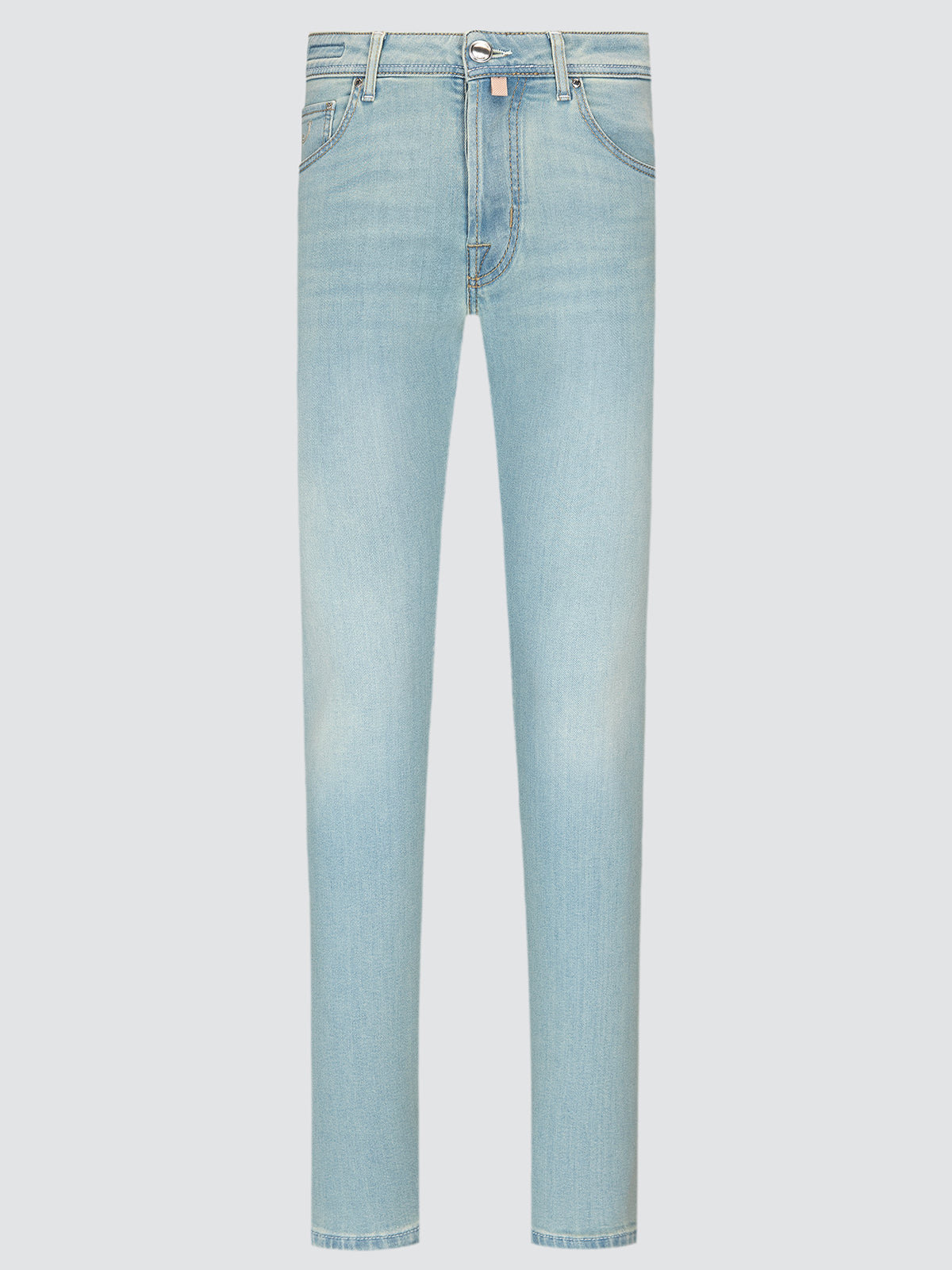 Light blue jeans Jacob Cohen on a white background