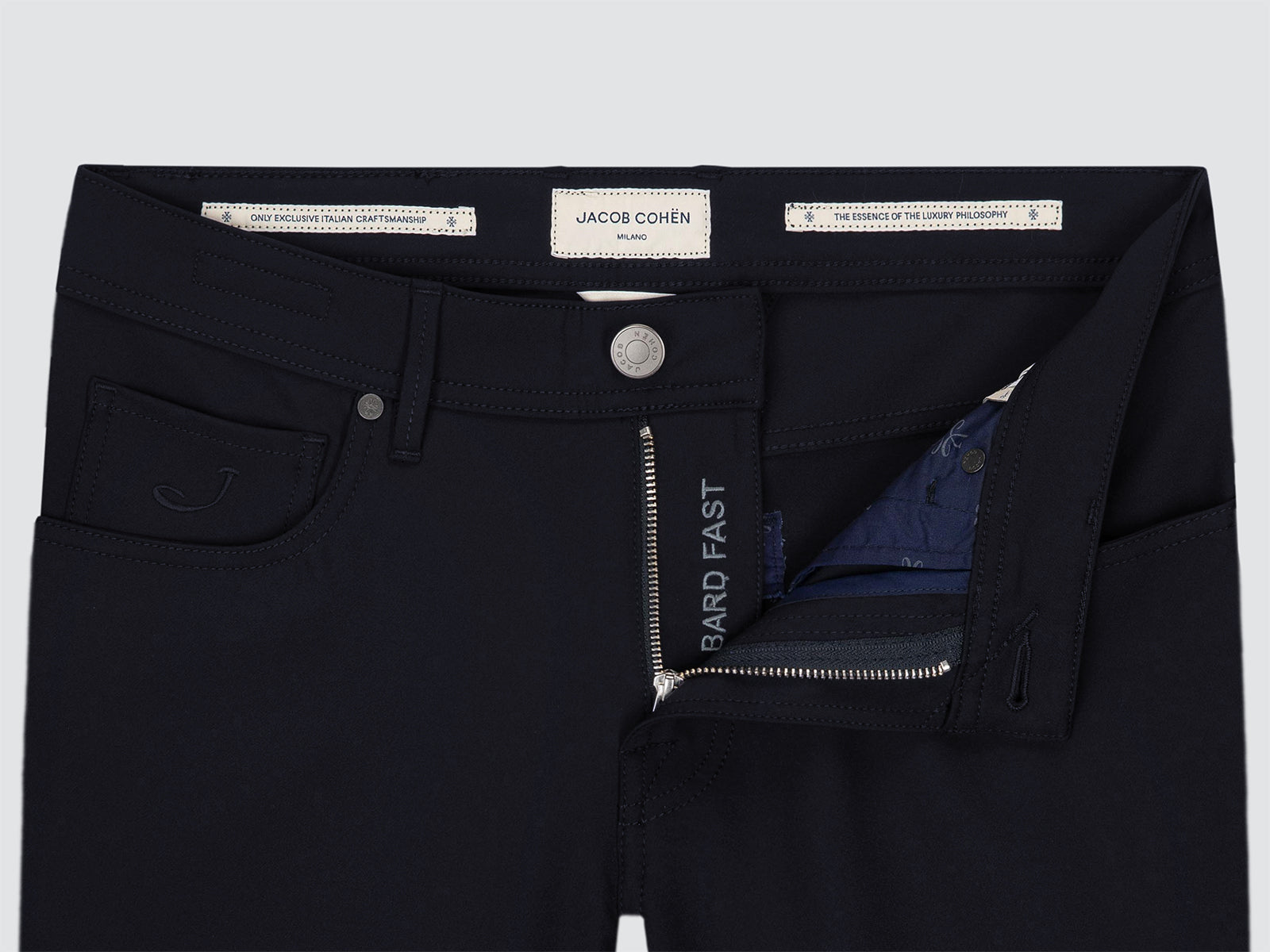 Bard fast technical stretch Cady pants Navy blue