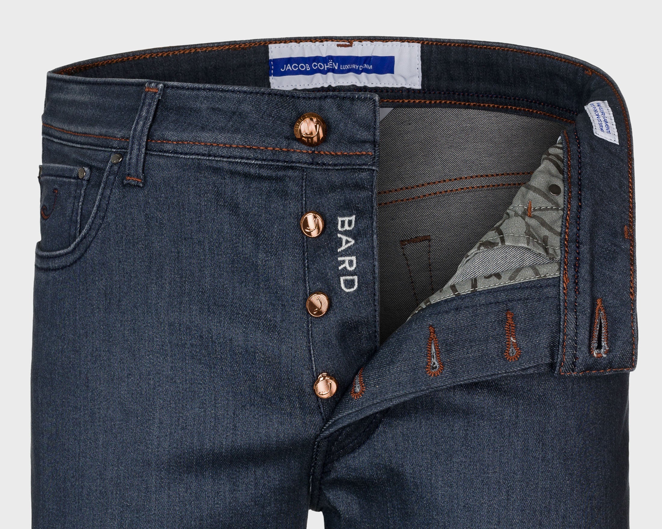 Jacob Cohen bard dark grey double stretch