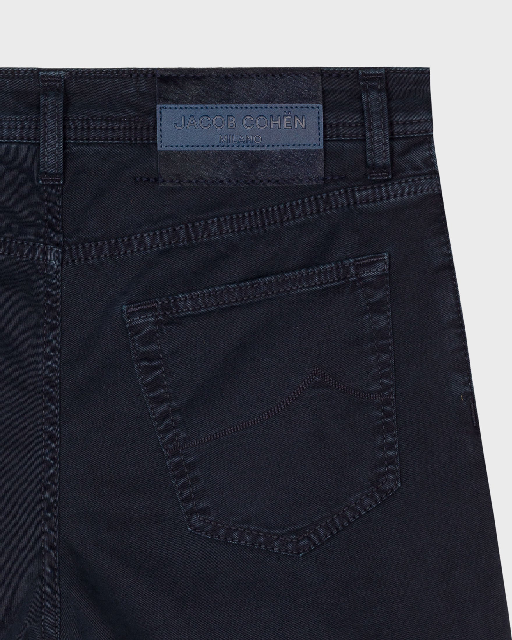 Jacob Cohen nick cotton gabardine navy blue