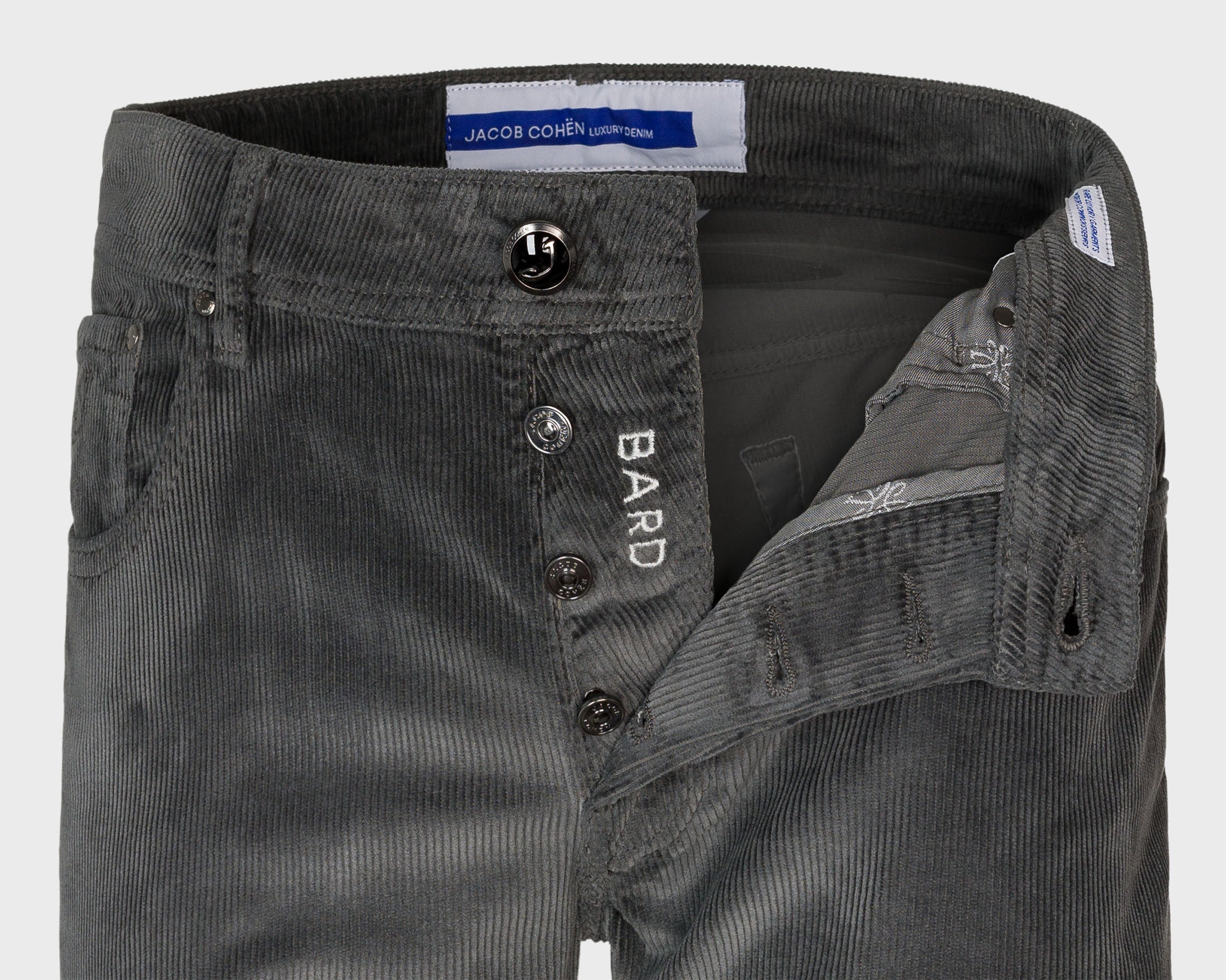 Jacob Cohen bard grey corduroy
