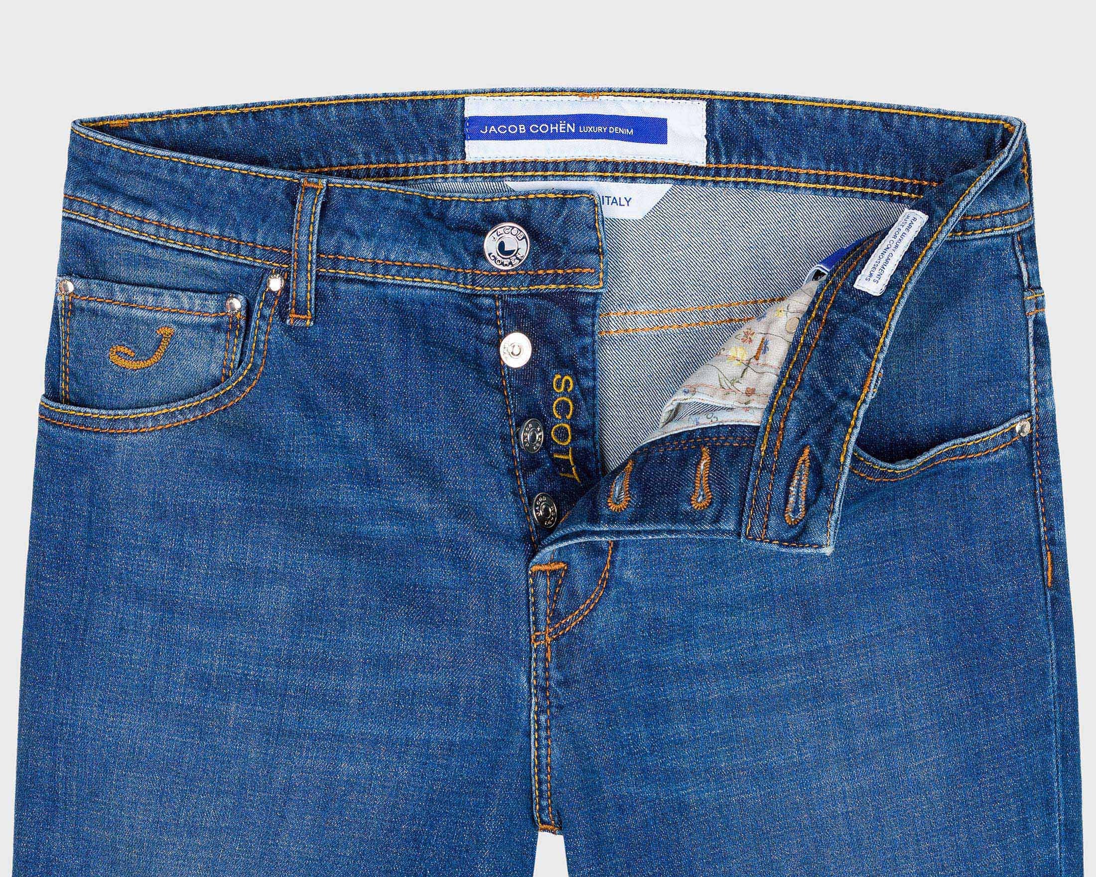 Jacob Cohen Scott cropped carrot fit