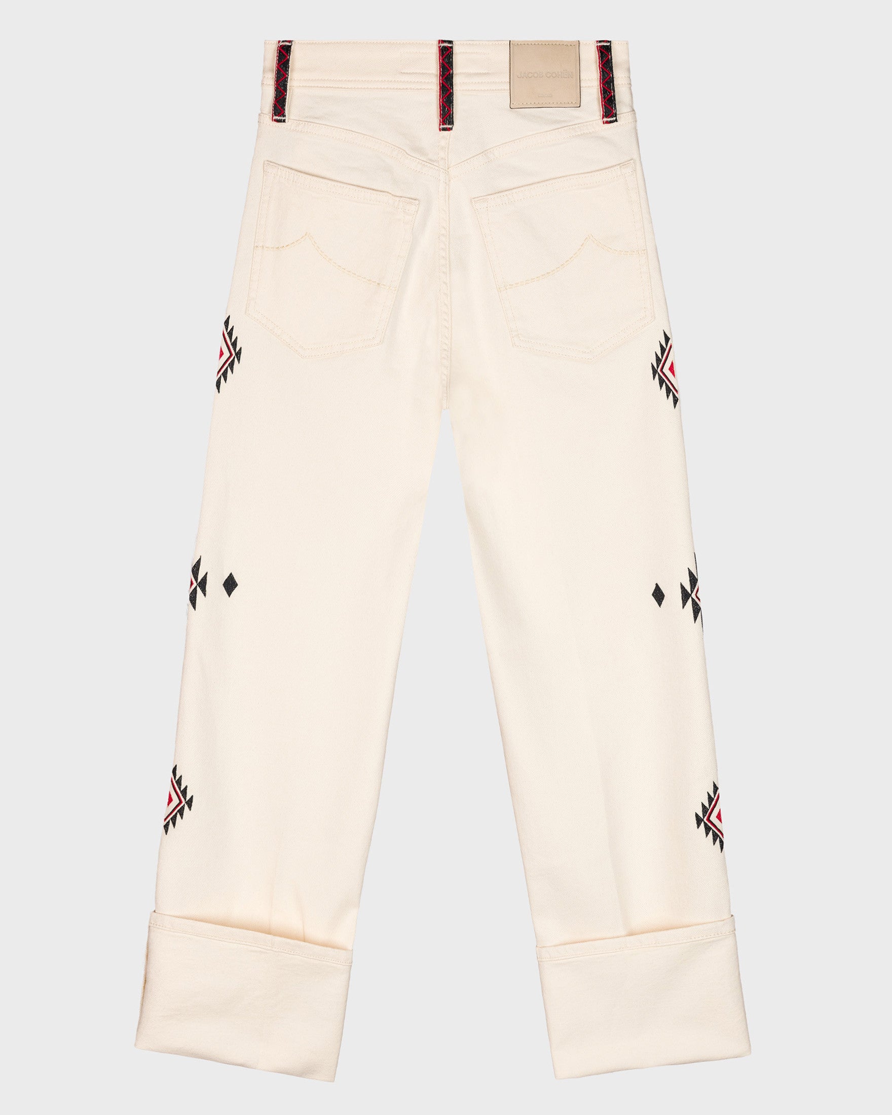 JANE ECRU STRETCH BULL JEANS
