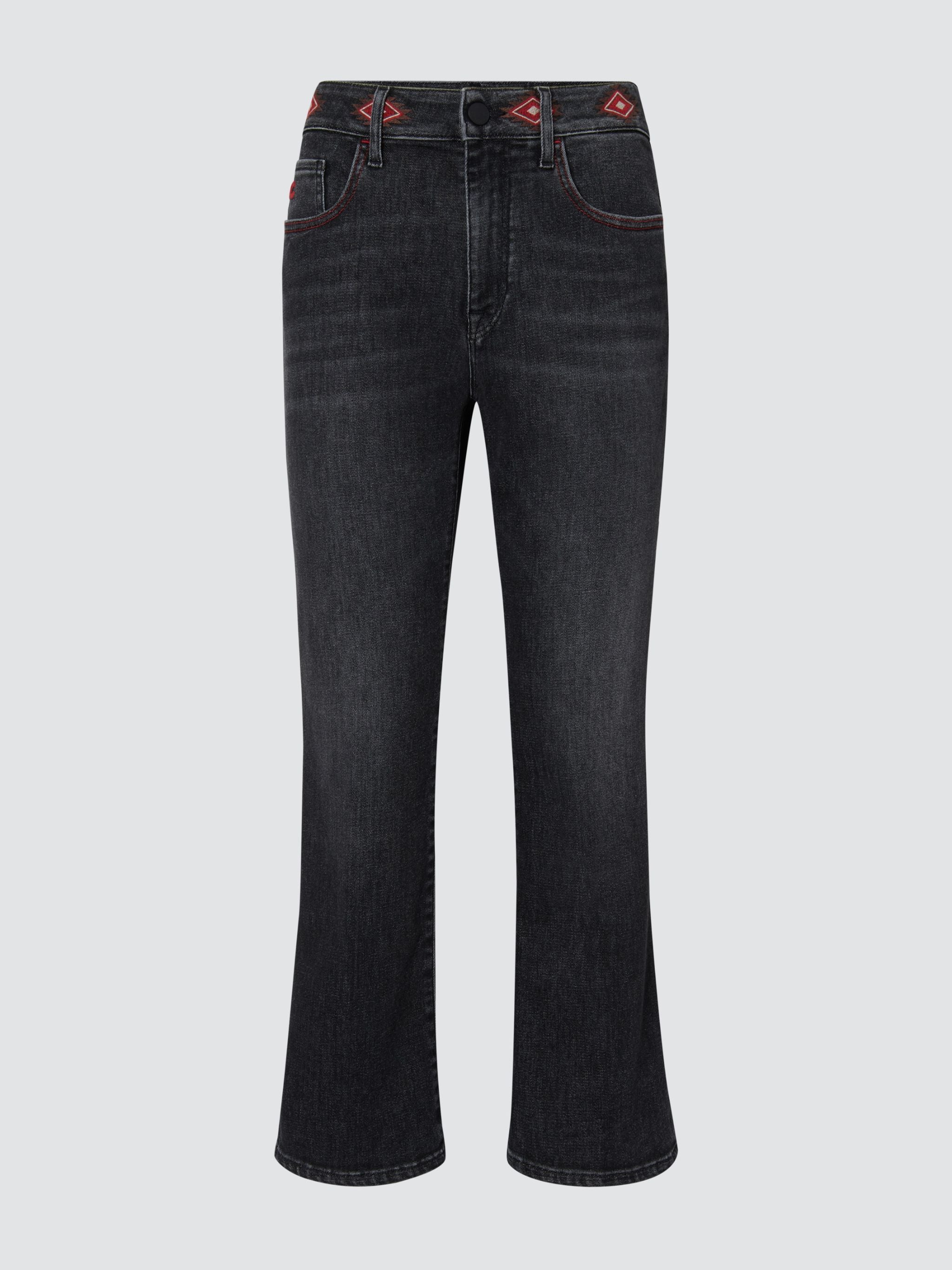 KATE CROP BLACK POWER STRETCH JEANS