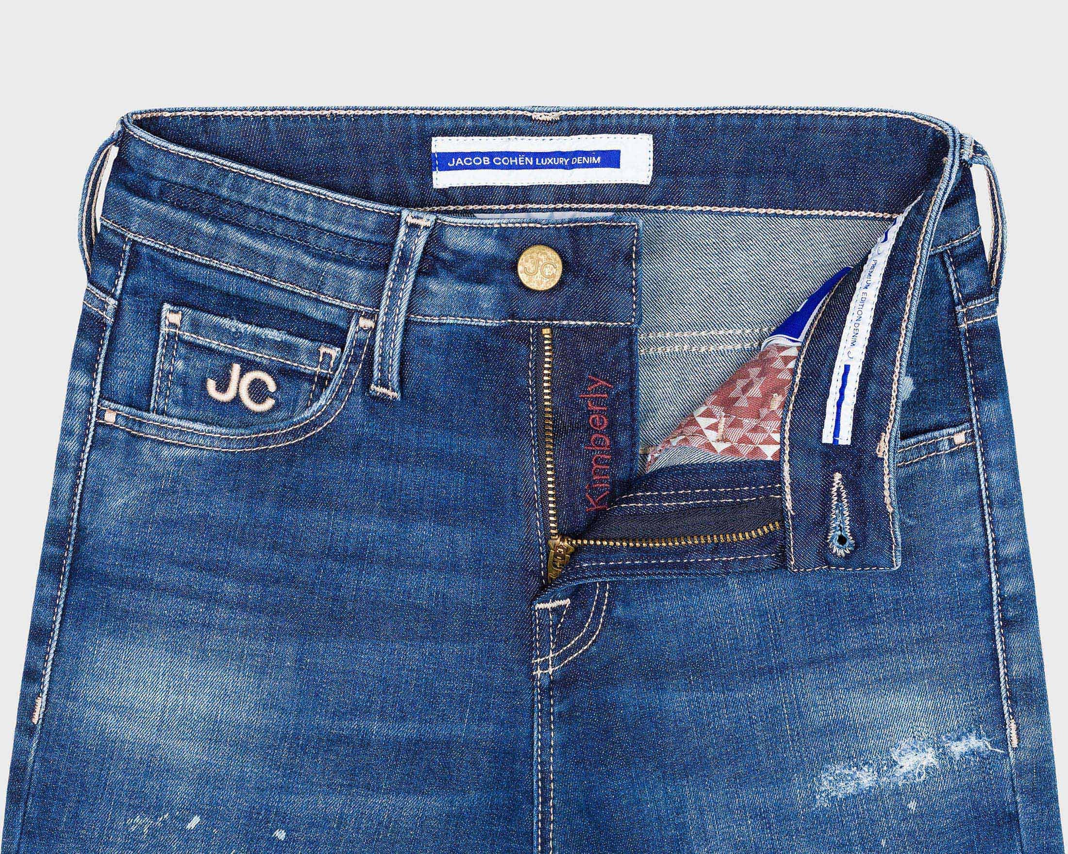KIMBERLY BLUE WASHED POWER STRETCH