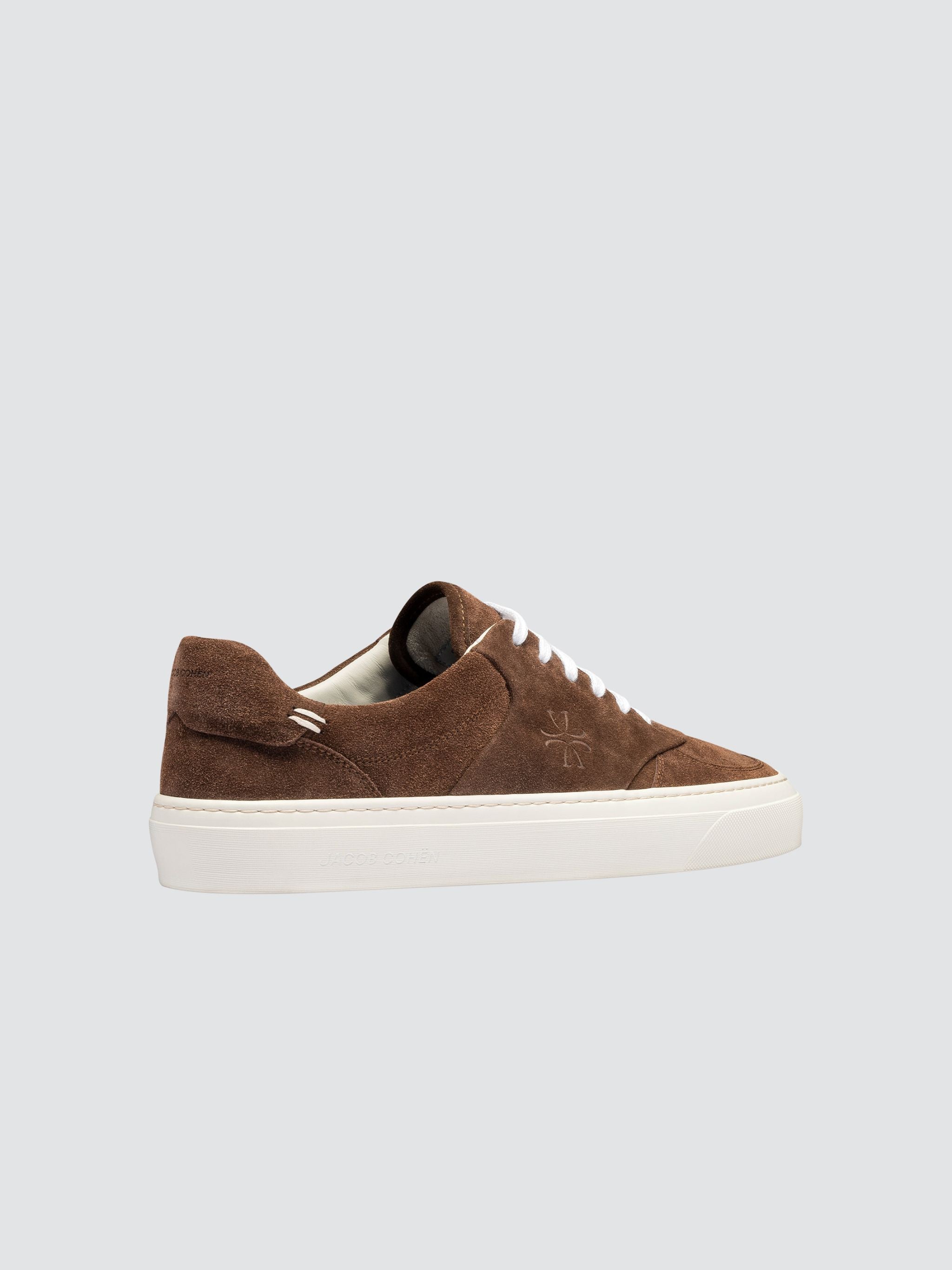 DREAMER BROWN SUEDE LEATHER SNEAKERS