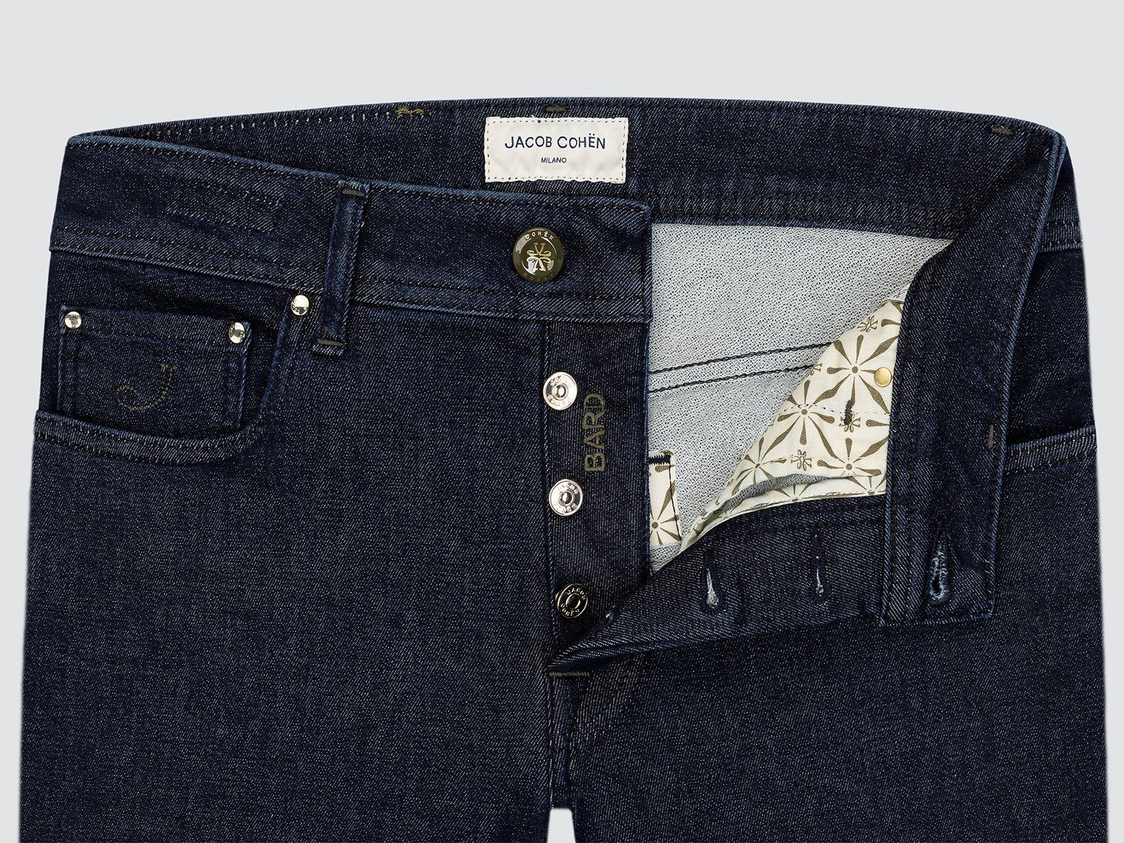 Vaqueros Bard Regular-Slim tejido elástico azul oscuro