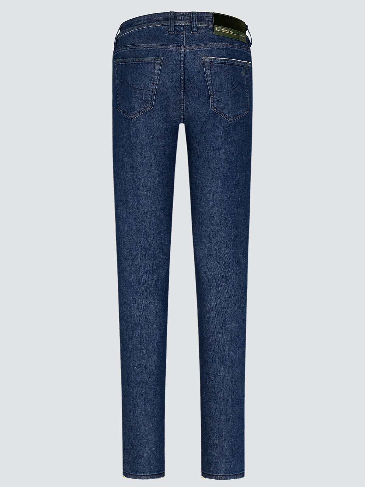 Eduard LTD Regular Straight Donkerblauwe Denim Stretch Selvedge