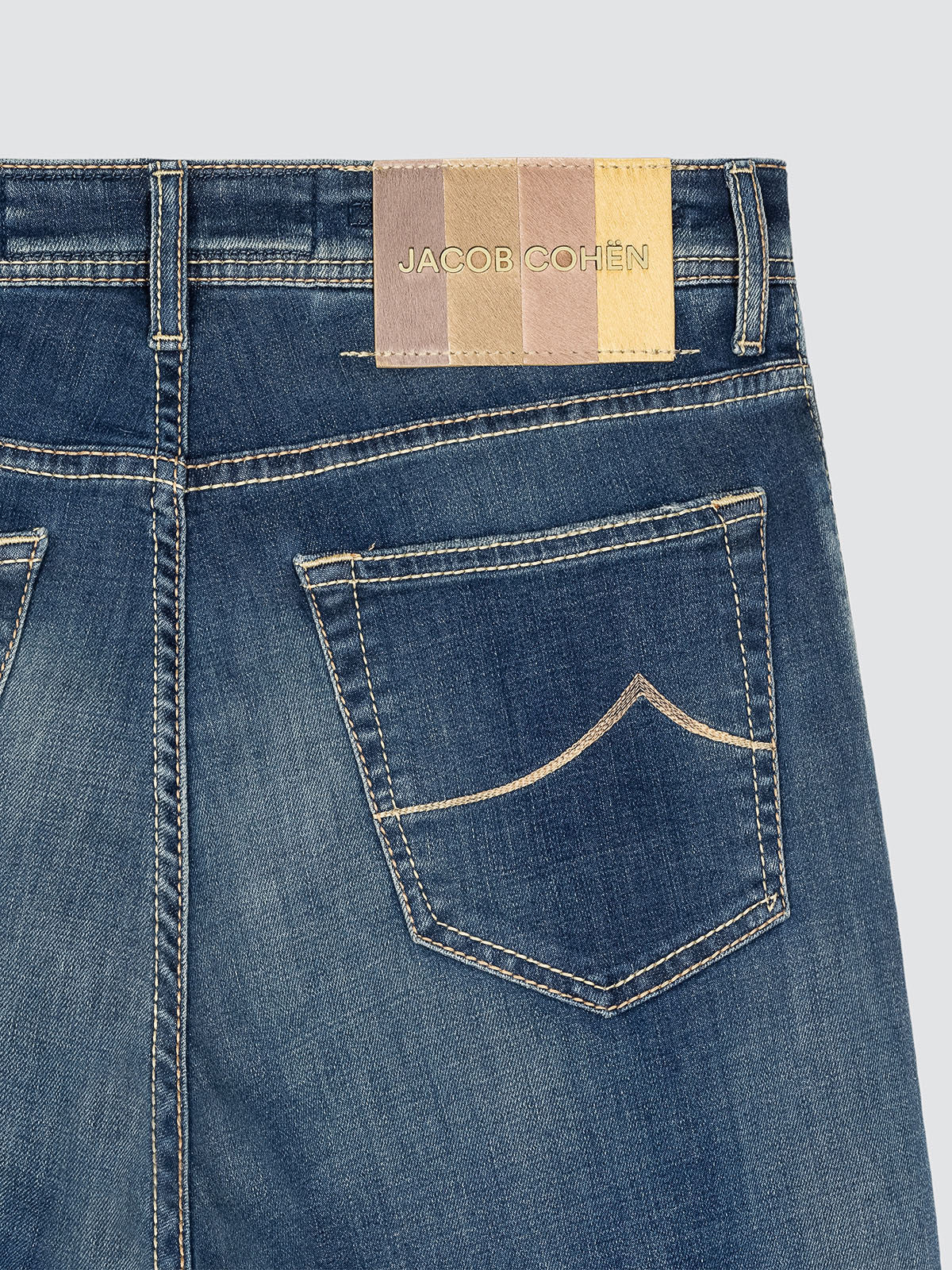 BARD FAST MEDIUM BLUE SUPER STRETCH JEANS