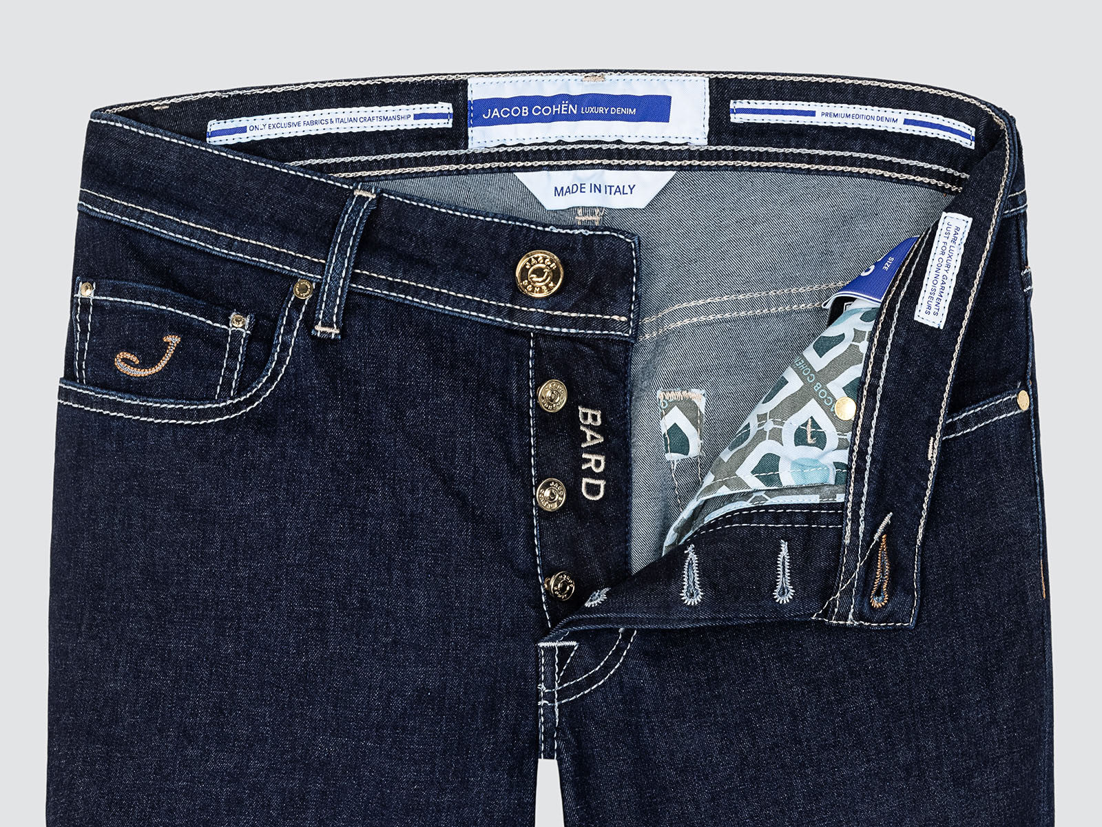 BARD DARK BLUE STRETCH JEANS