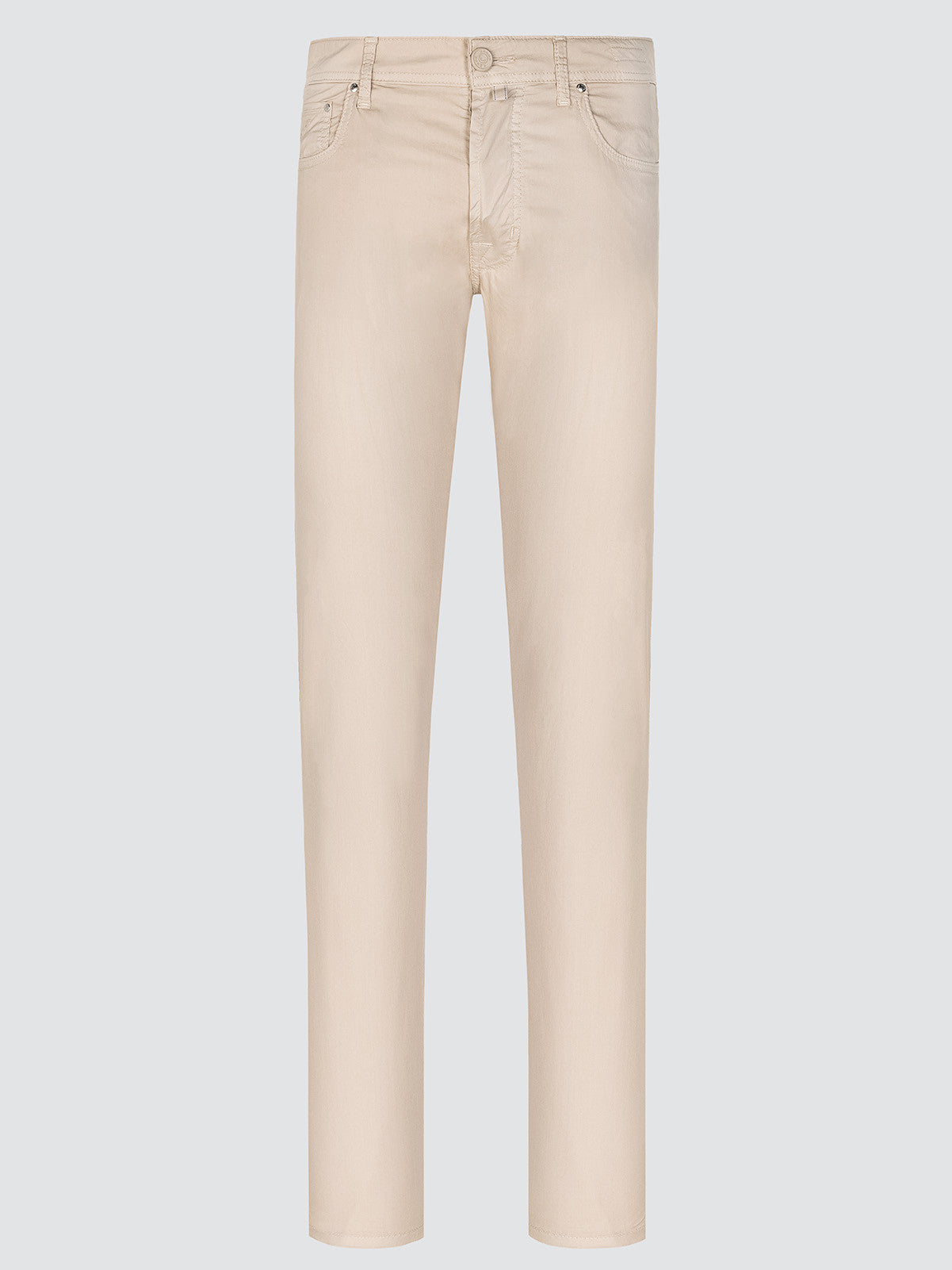 BARD BEIGE SUPER LIGHT COTTON SATIN STRETCH