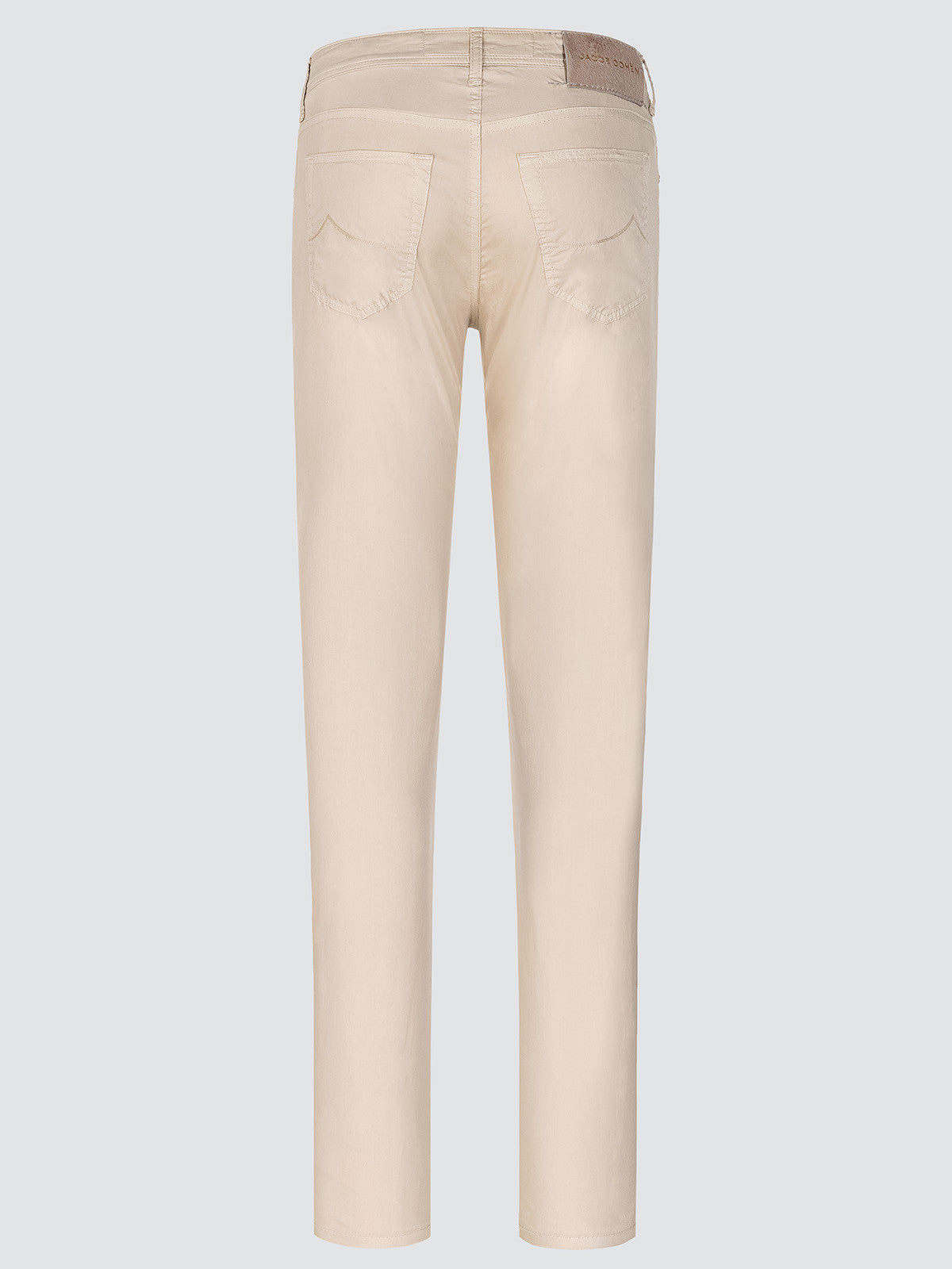 BARD BEIGE SUPER LIGHT COTTON SATIN STRETCH