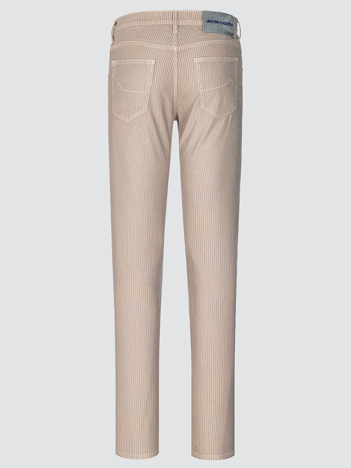 NICK LIGHT BEIGE STRIPED COTTON