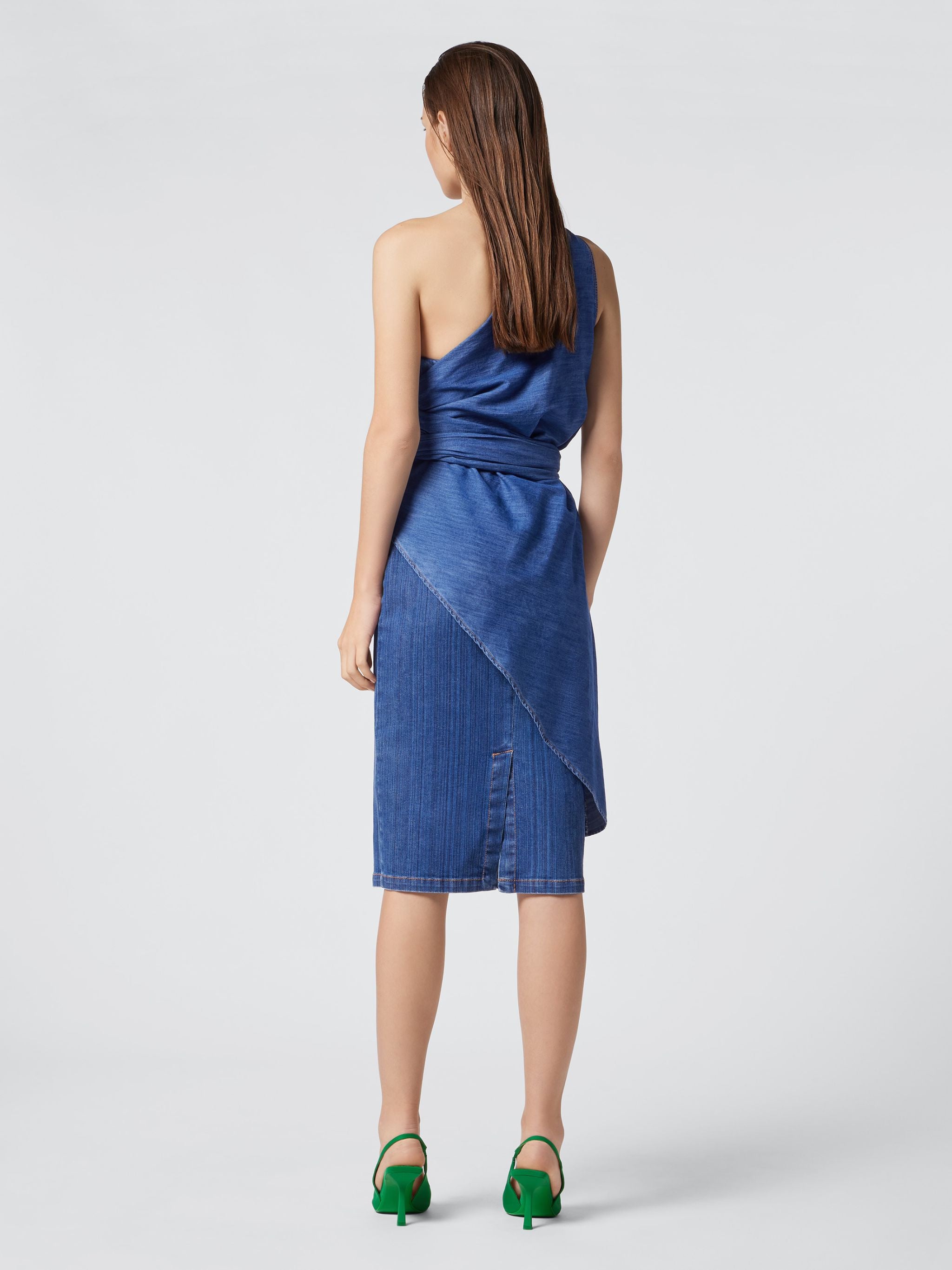 BLUE DENIM DRESS COUTURE COLLECTION