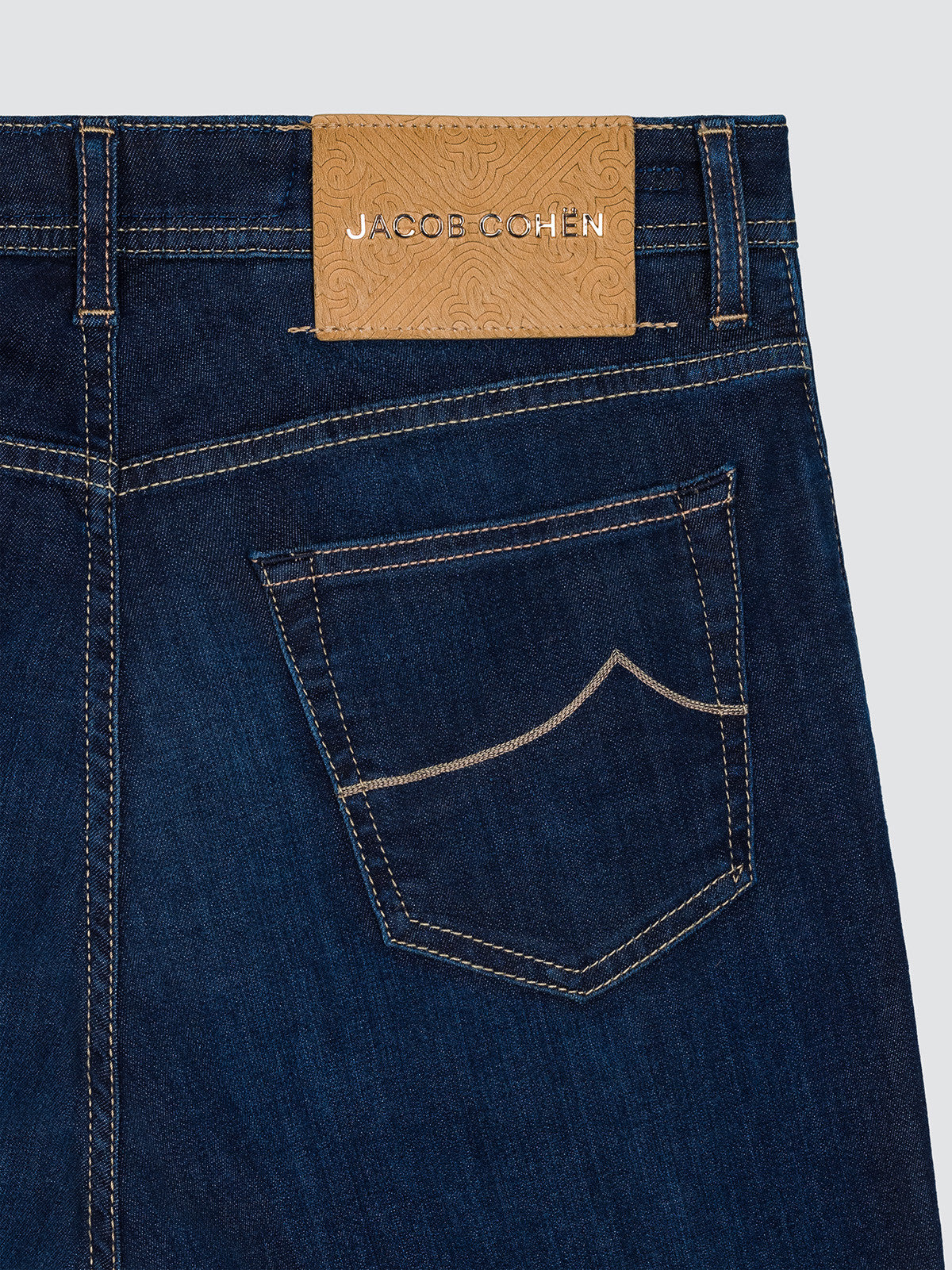 BARD DARK BLUE STRETCH JEANS JACOB COHEN