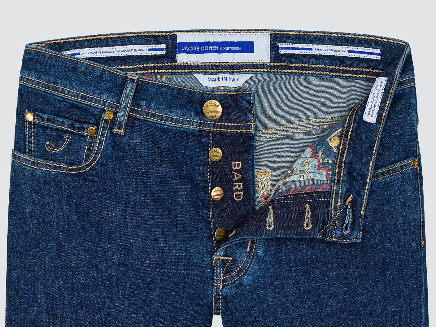 BARD BLUE JEANS STRETCH JACOB COHEN