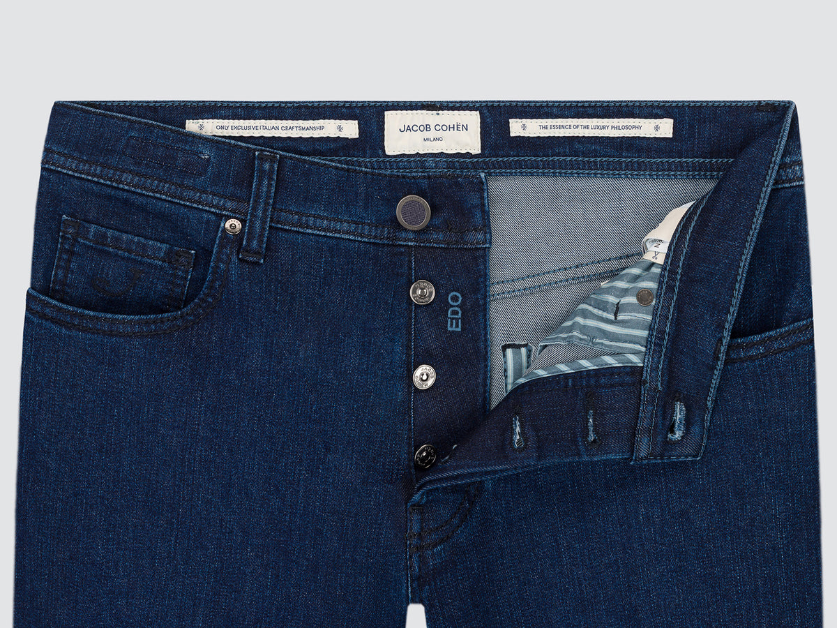 Edo — comfort Jeans dark blue