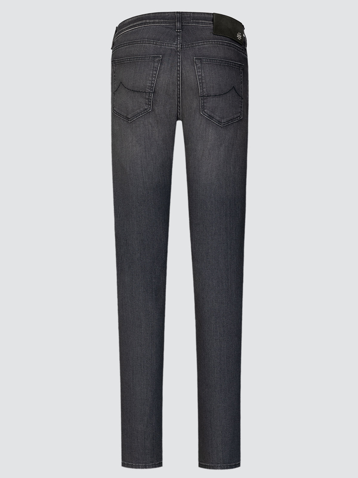 Bard Jeans in Dark Grey Super Stretch Denim