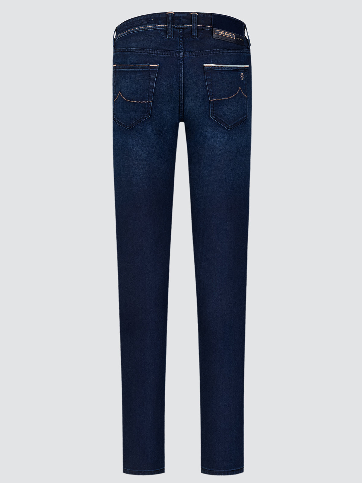 Bard LTD 5 Pocket Pants in Dark Blue Super Stretch Denim