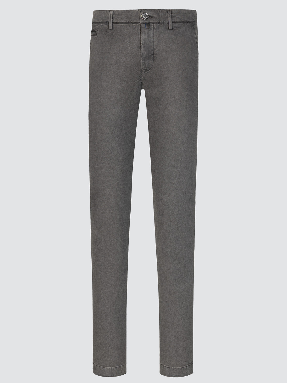 Pantalon chino Bobby gabardine de coton grise