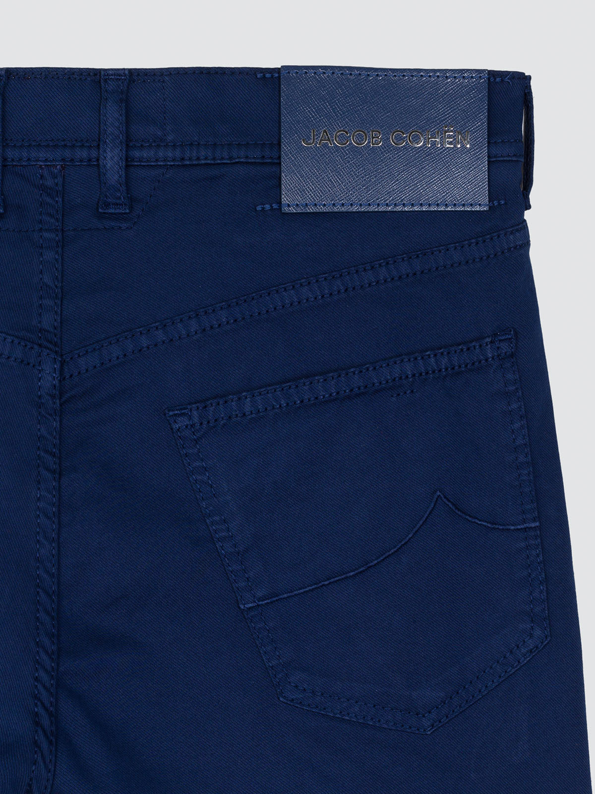 Bleu Saphire bermuda Jacob Cohën Nicolas