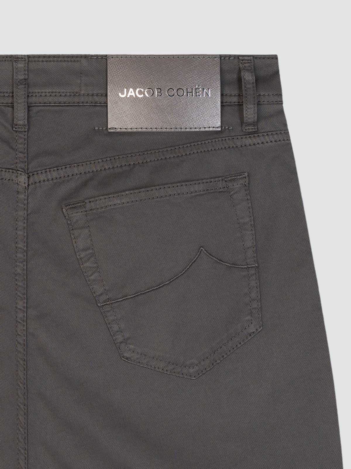 twill stretch lyocell Jacob cohen gris