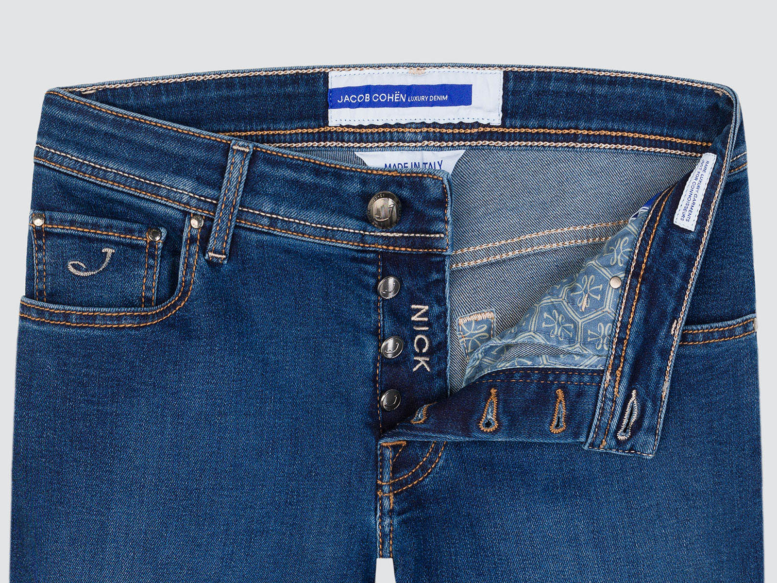 NICK DENIM ELÁSTICO AZUL OSCURO