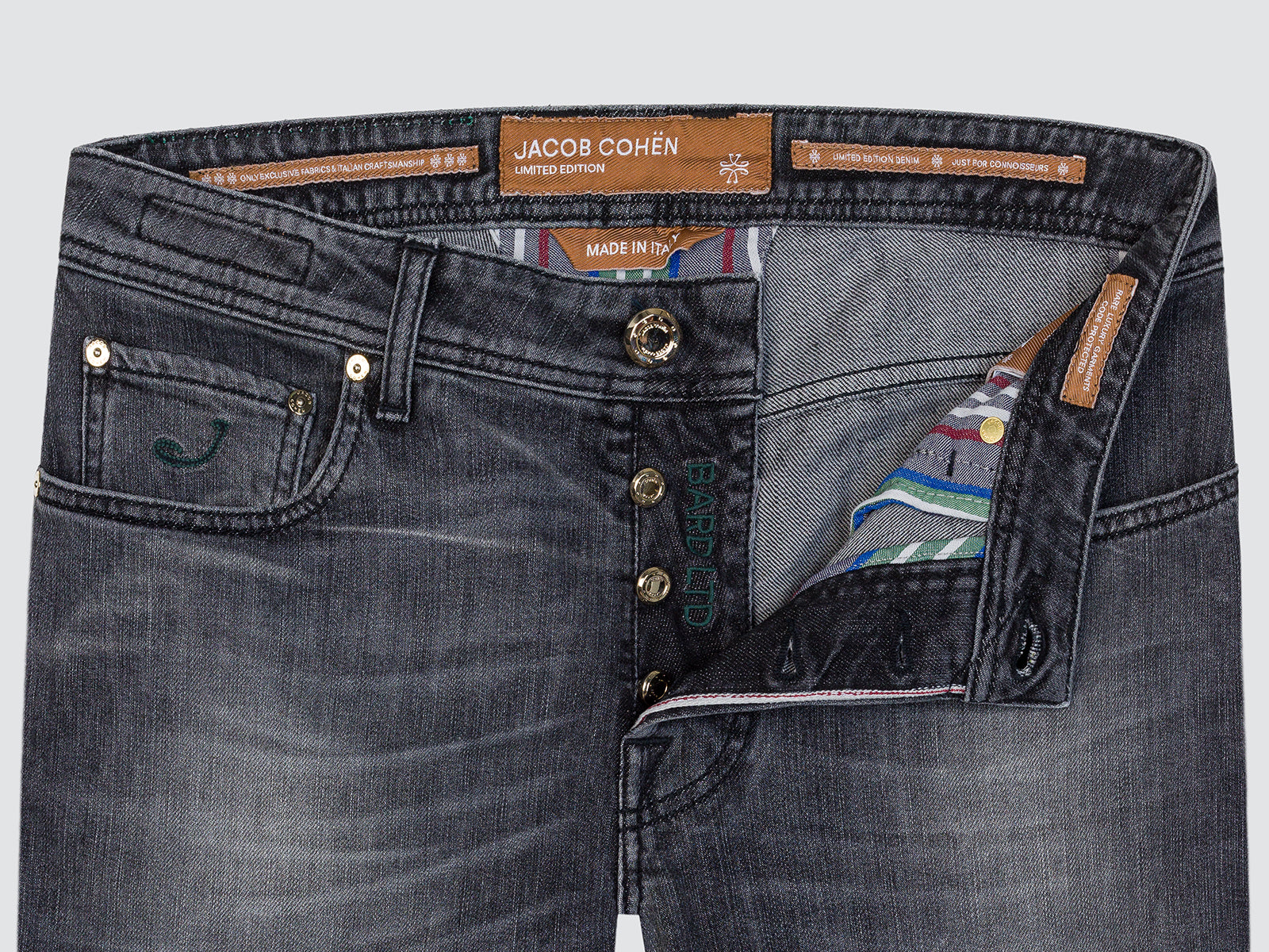 Bard Limited Edition black selvedge denim jeans