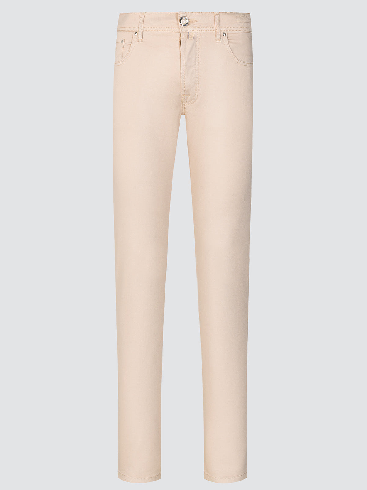 Bard Hose aus Baumwolle und Lyocell Hellbeige
