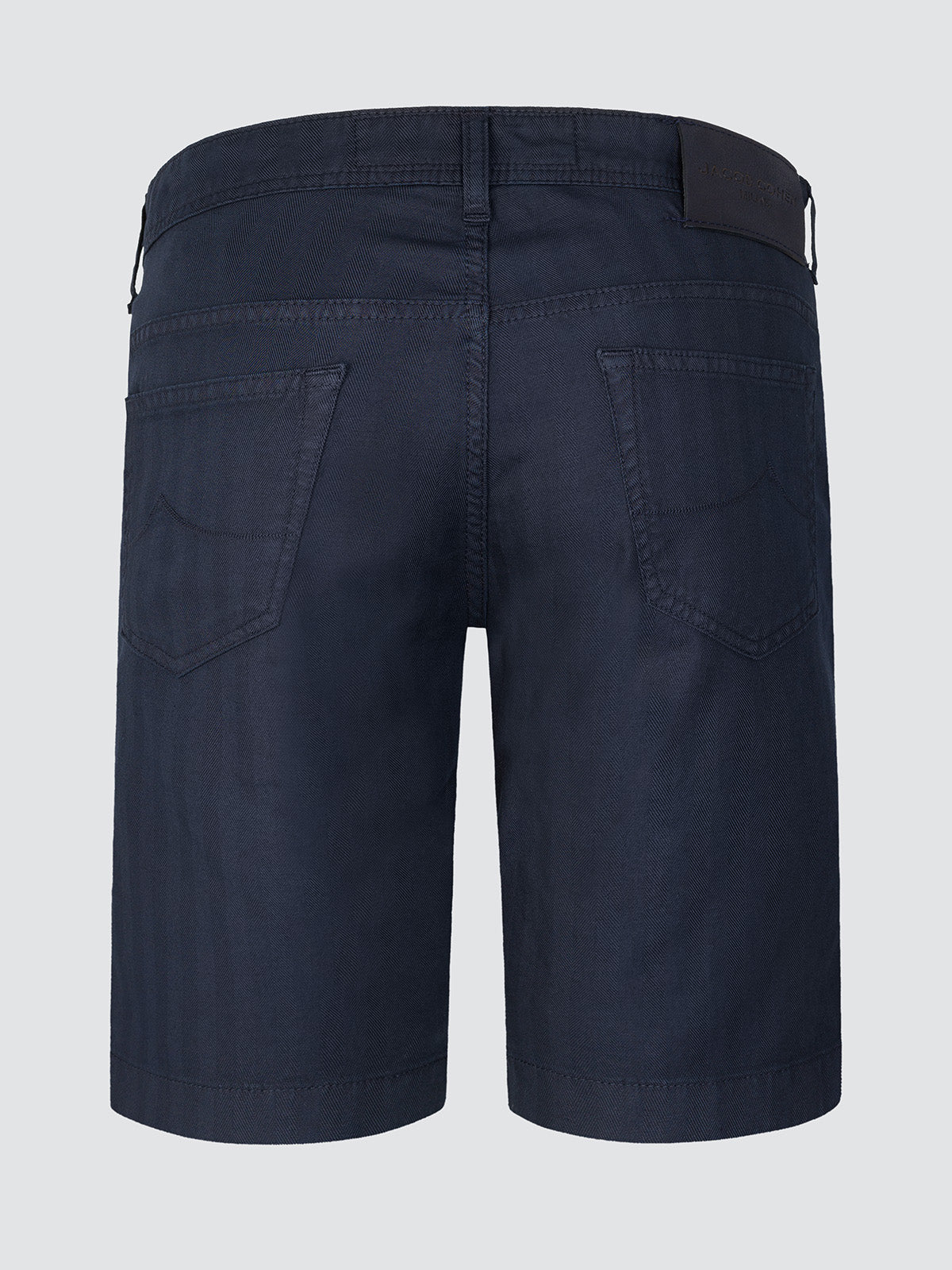 Lou bermudashorts marineblauwe katoen linnen