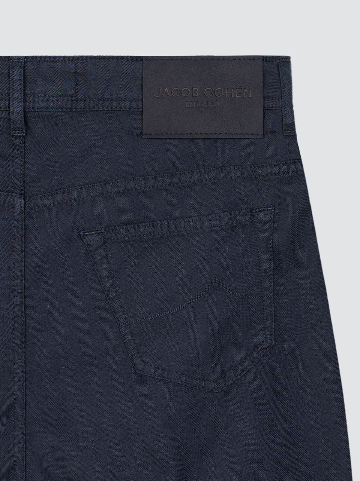 Lou bermudashorts marineblauwe katoen linnen