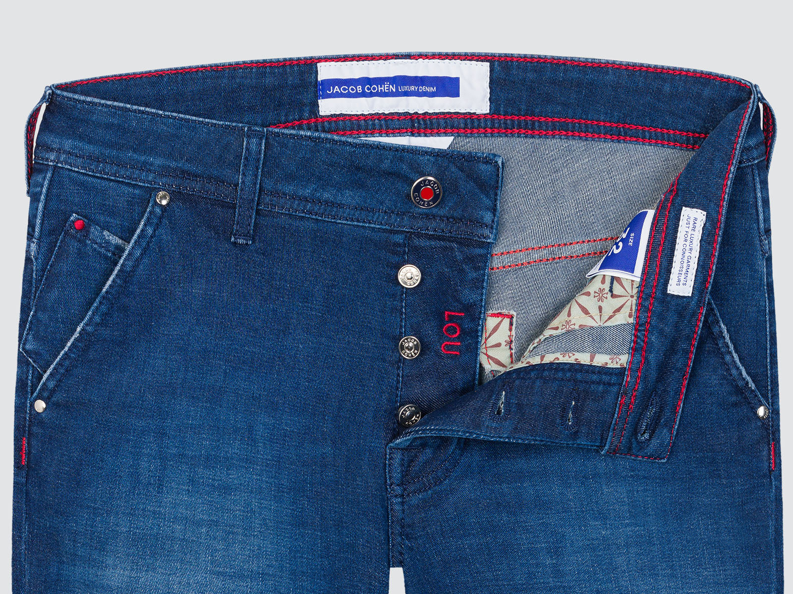 Lou Denim-Stretch-Bermuda