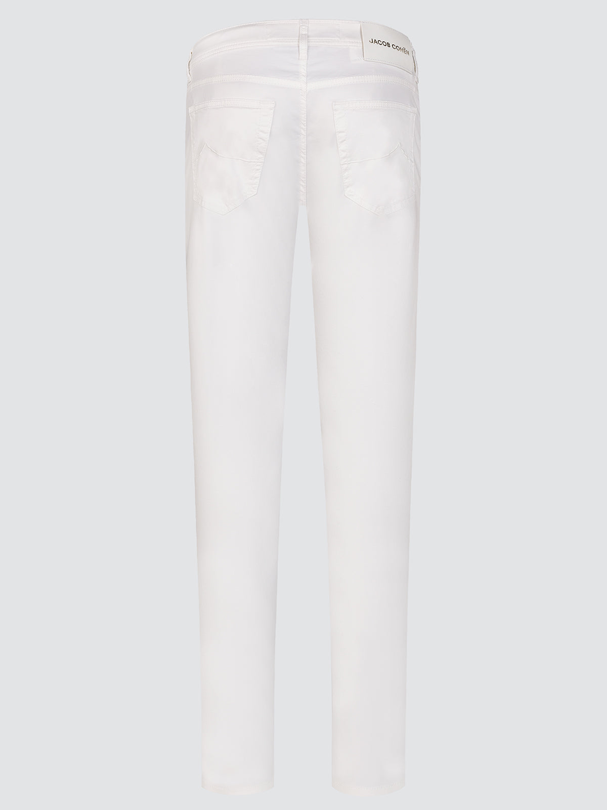 Bard broek katoen en lyocell wit