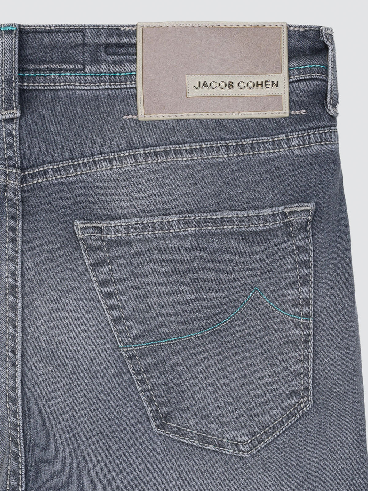 Scott Slim Carrot aus hellgrauem Super-Stretch-Denim Jacob Cohen
