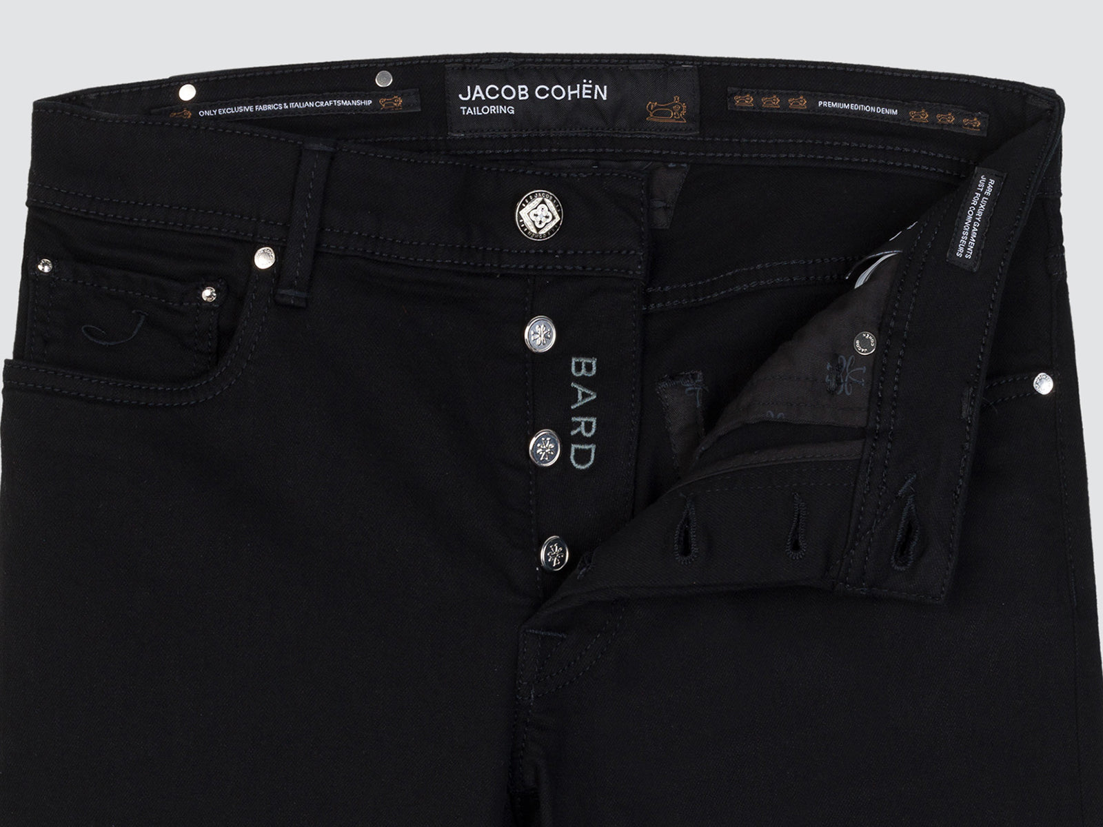 Bard luxury edition Jeans stay black Super Stretch Soft Denim Jacob Cohen