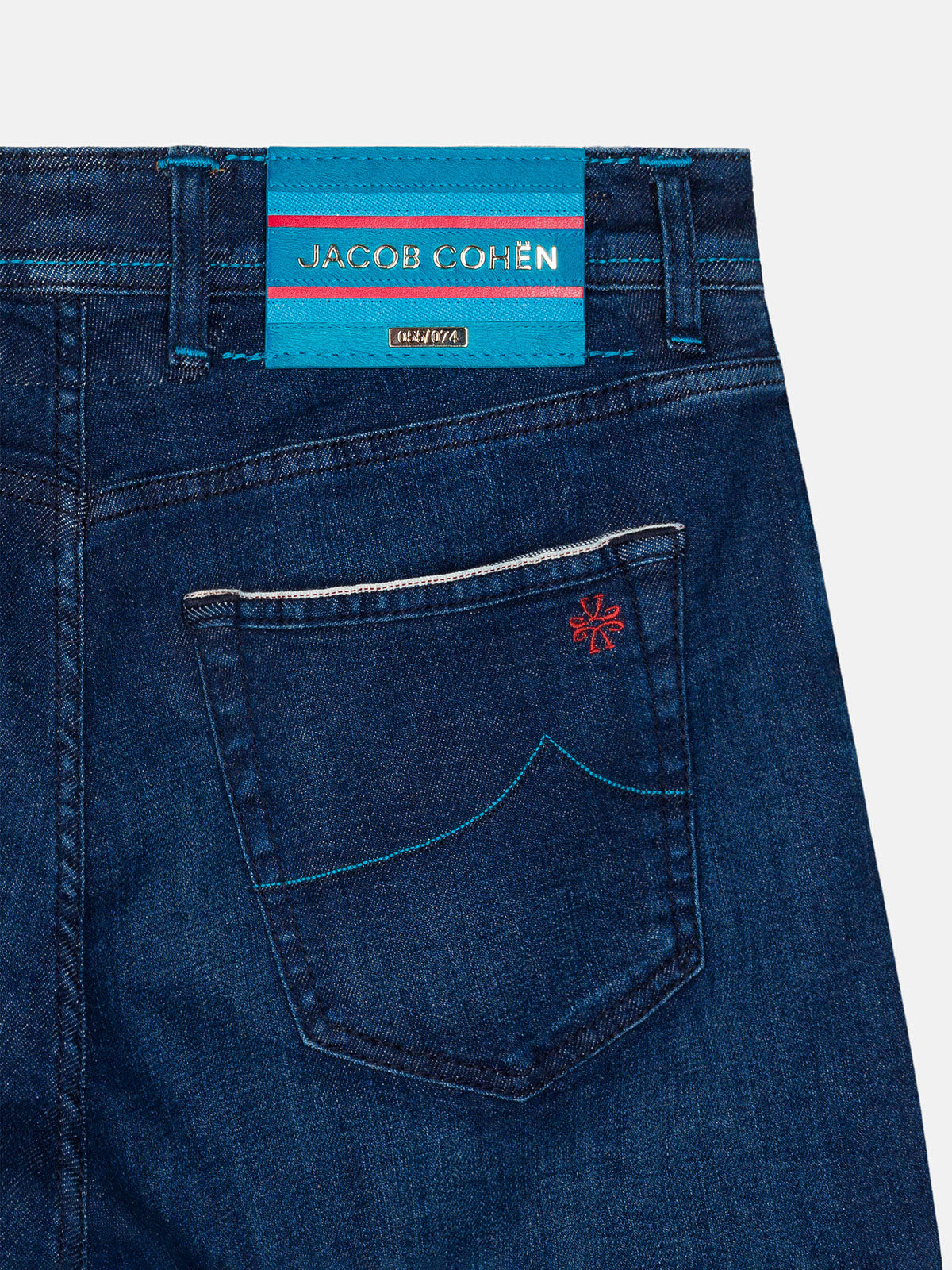 limited edition patch blue and red lines nick Jacob Cohen